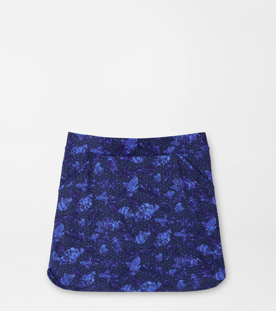 Ginko Print Alice Petal Hem Skort