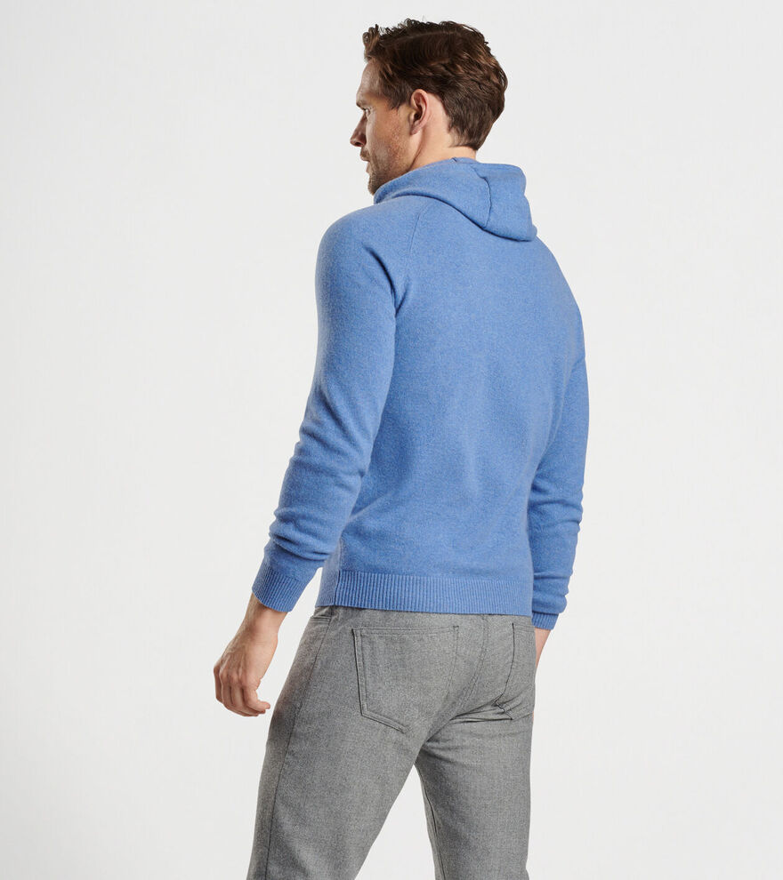 Artisan Crafted Cashmere Popover Hoodie