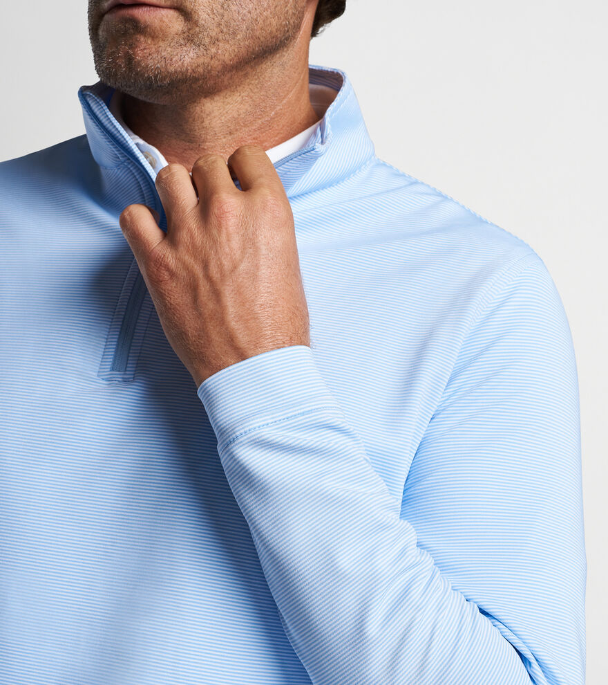 Perth Sugar Stripe Performance Quarter-Zip