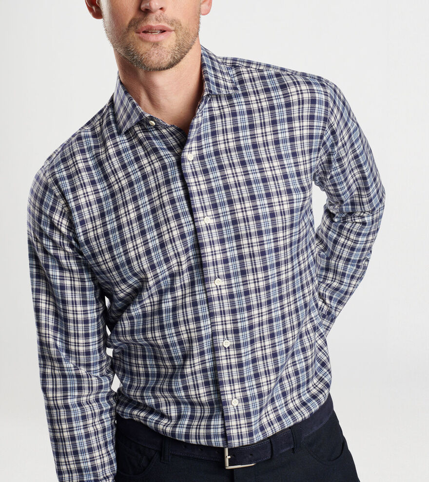 Bari Italian Flannel Sport Shirt
