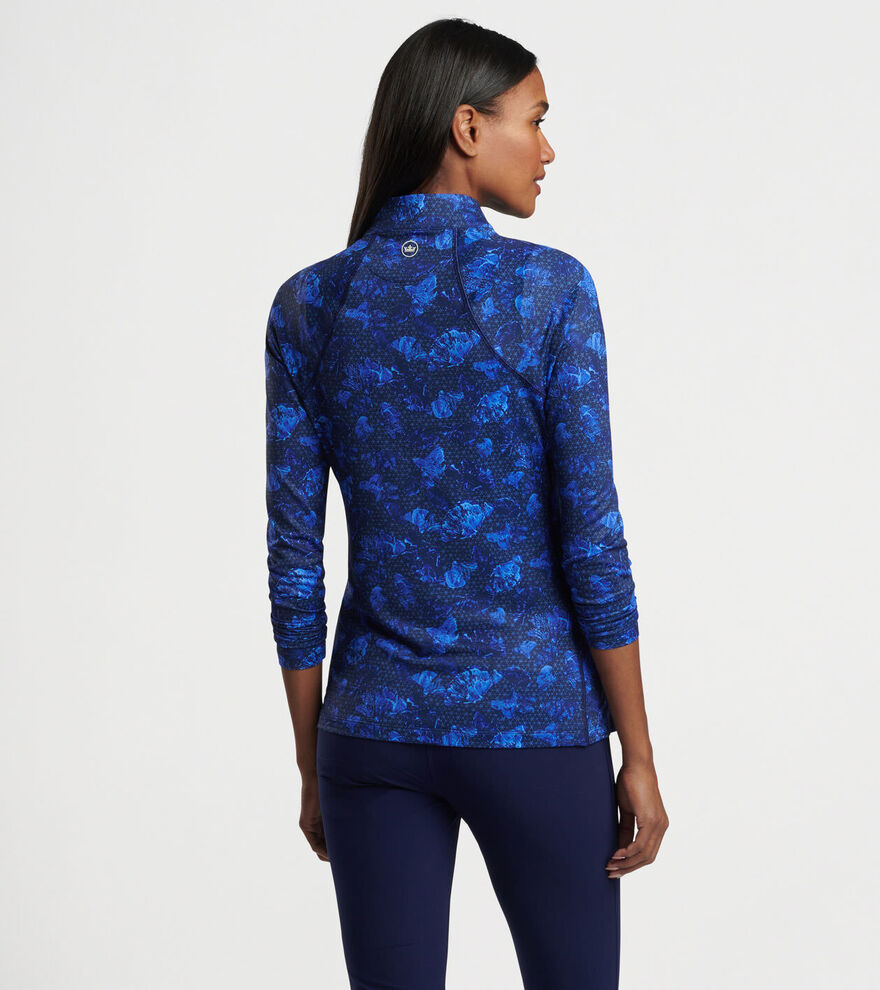 Women's Ginko Print Raglan Sleeve Perth Layer