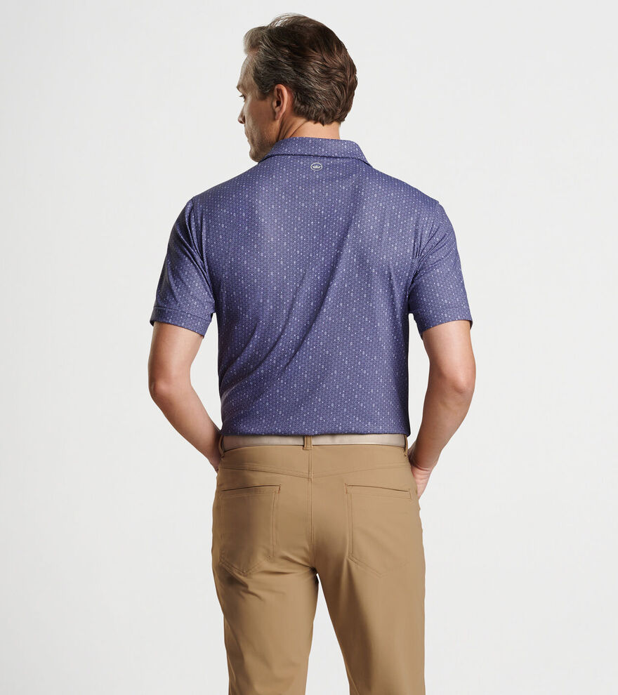 Harmon Geo Performance Jersey Polo