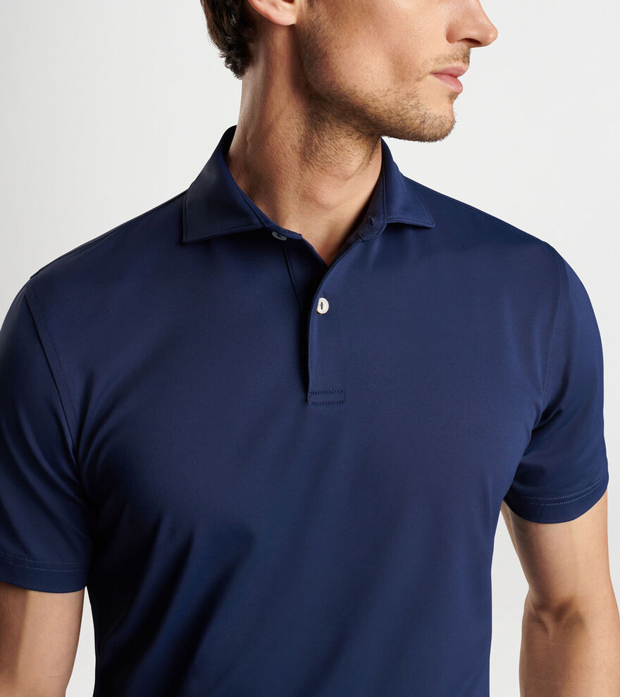 Solid Performance Jersey Polo