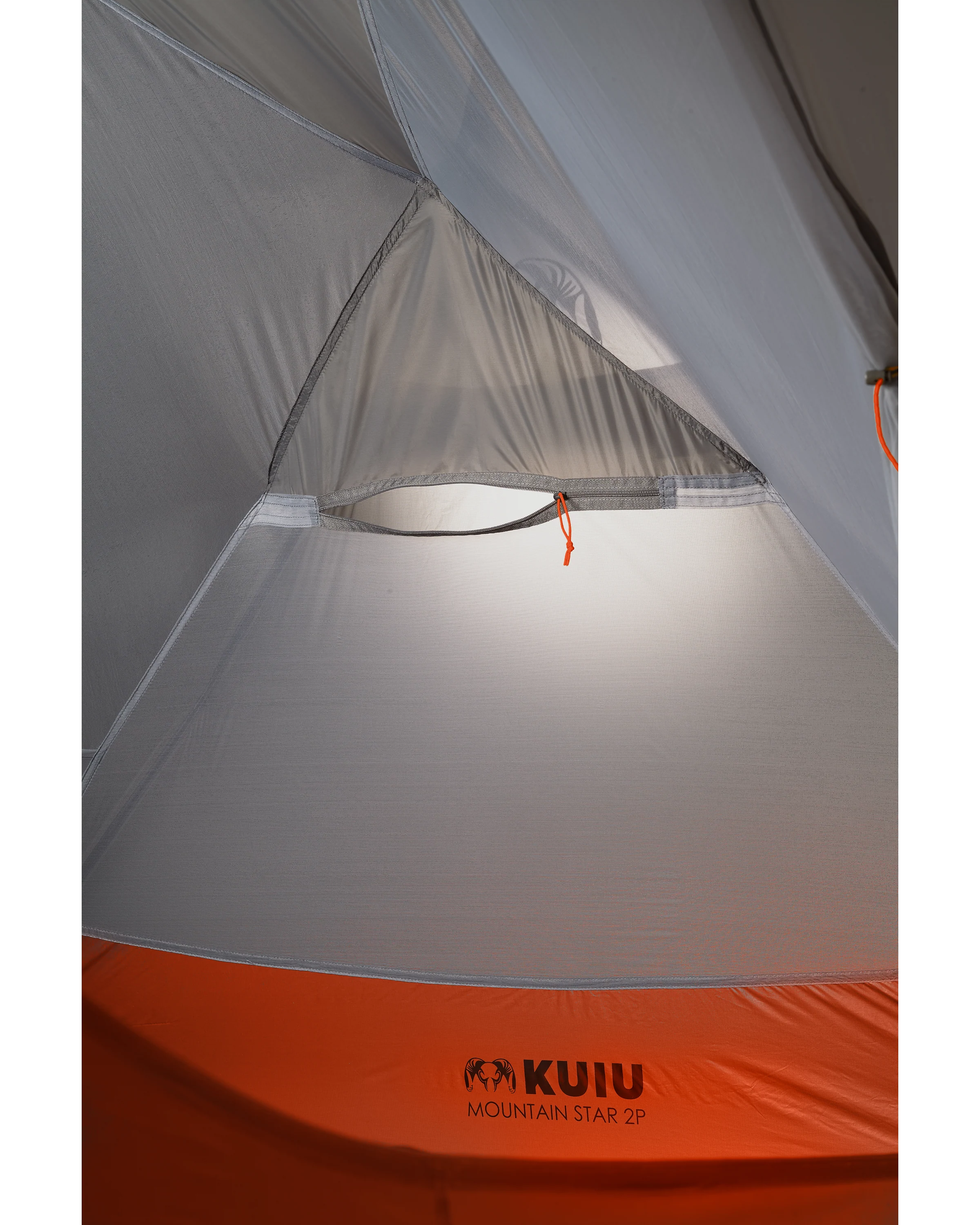 Mountain Star 2 Person Tent | Gunmetal-Orange