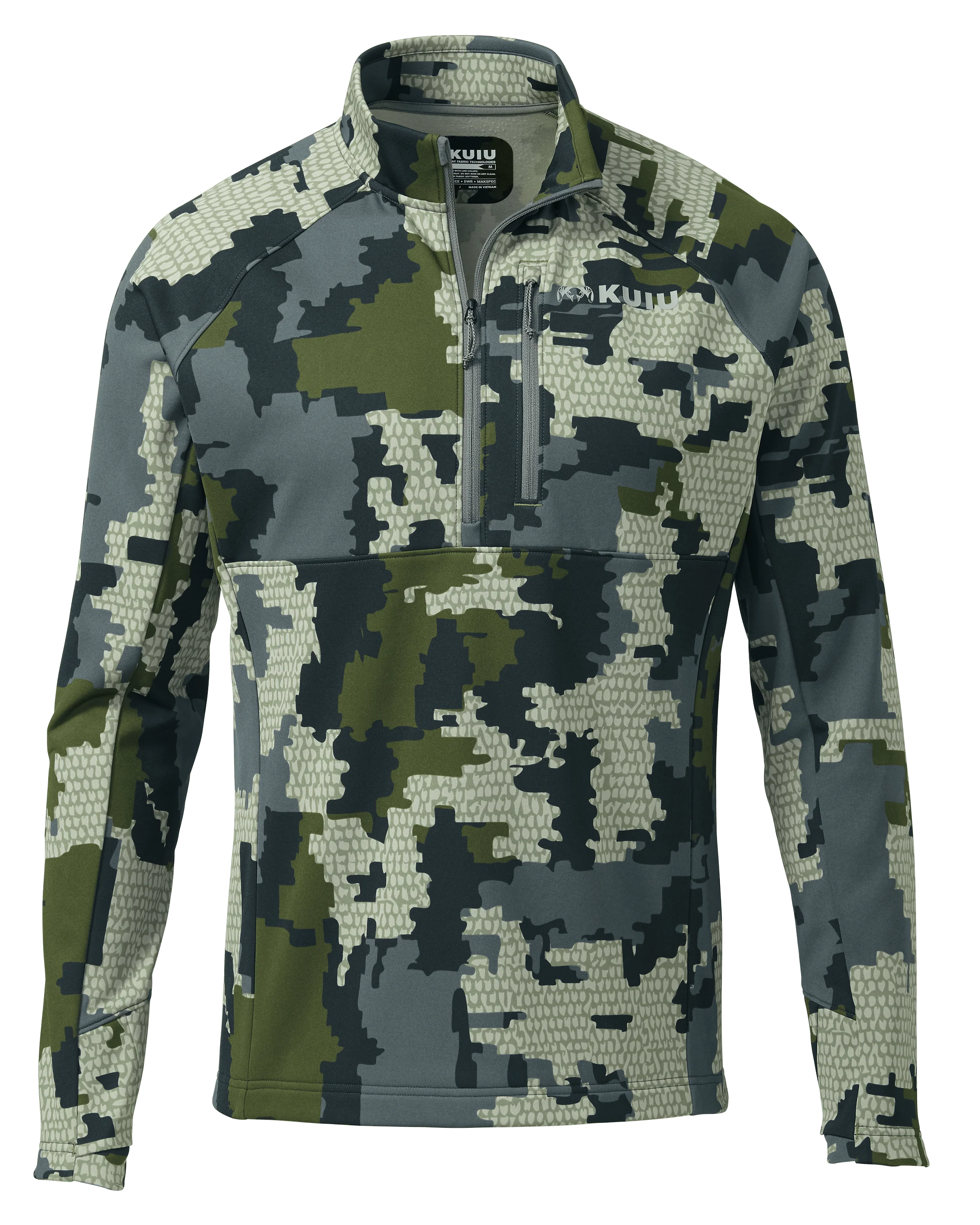 StrongFleece 190 Zip-T | Verde