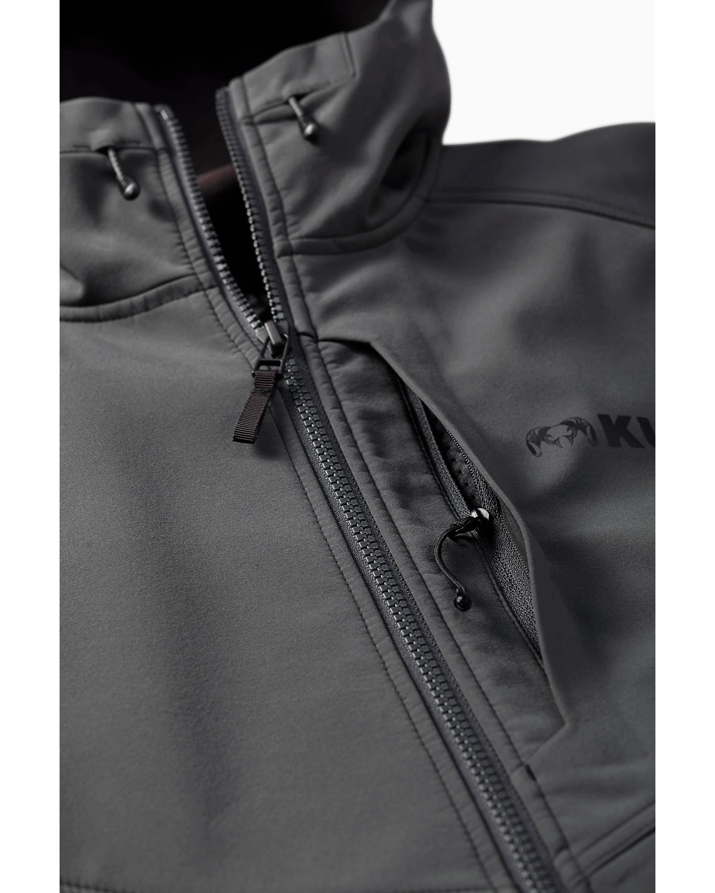 Rubicon Hooded Jacket | Gunmetal