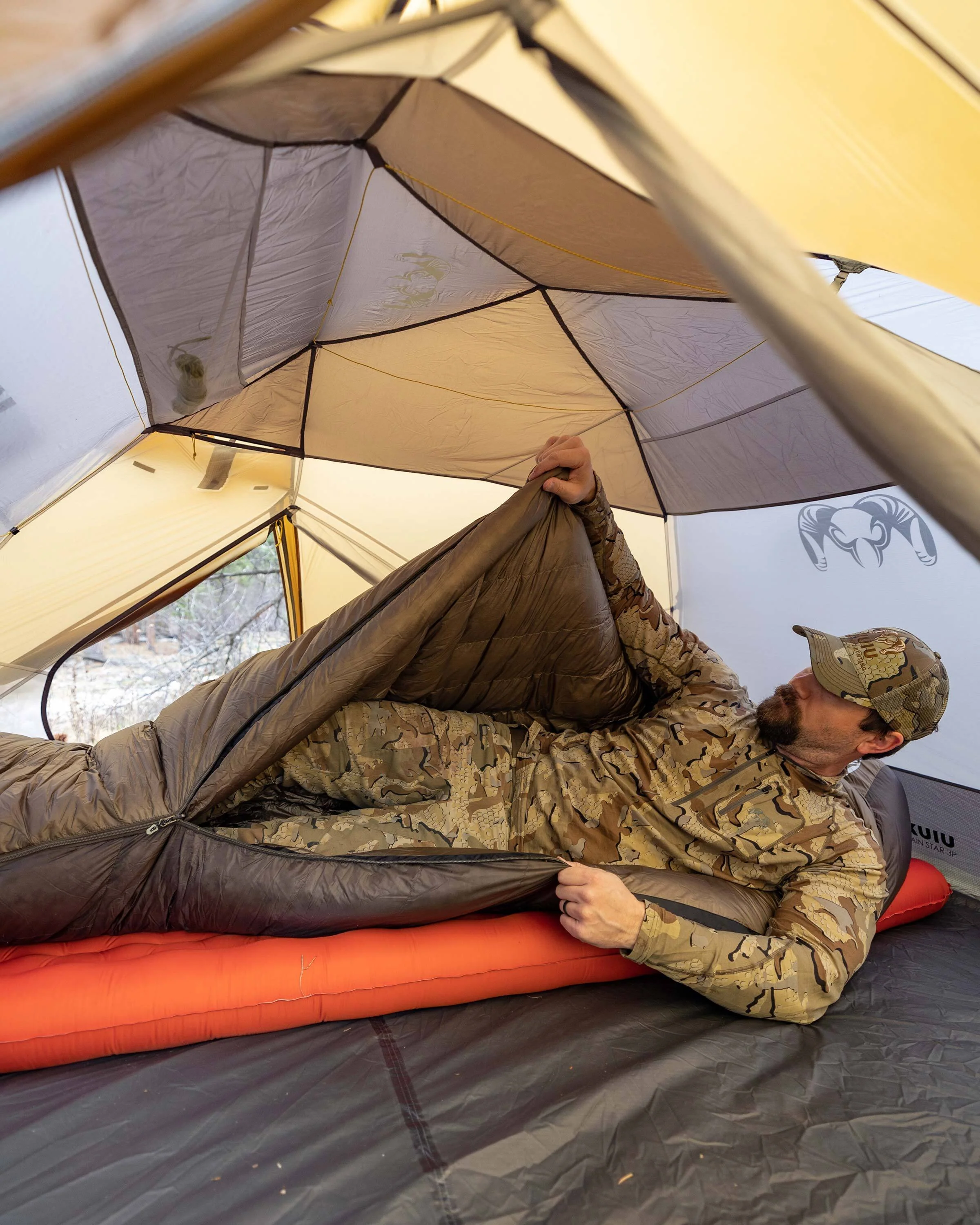 Super Down Altai 15° Sleeping Bag | Gunmetal