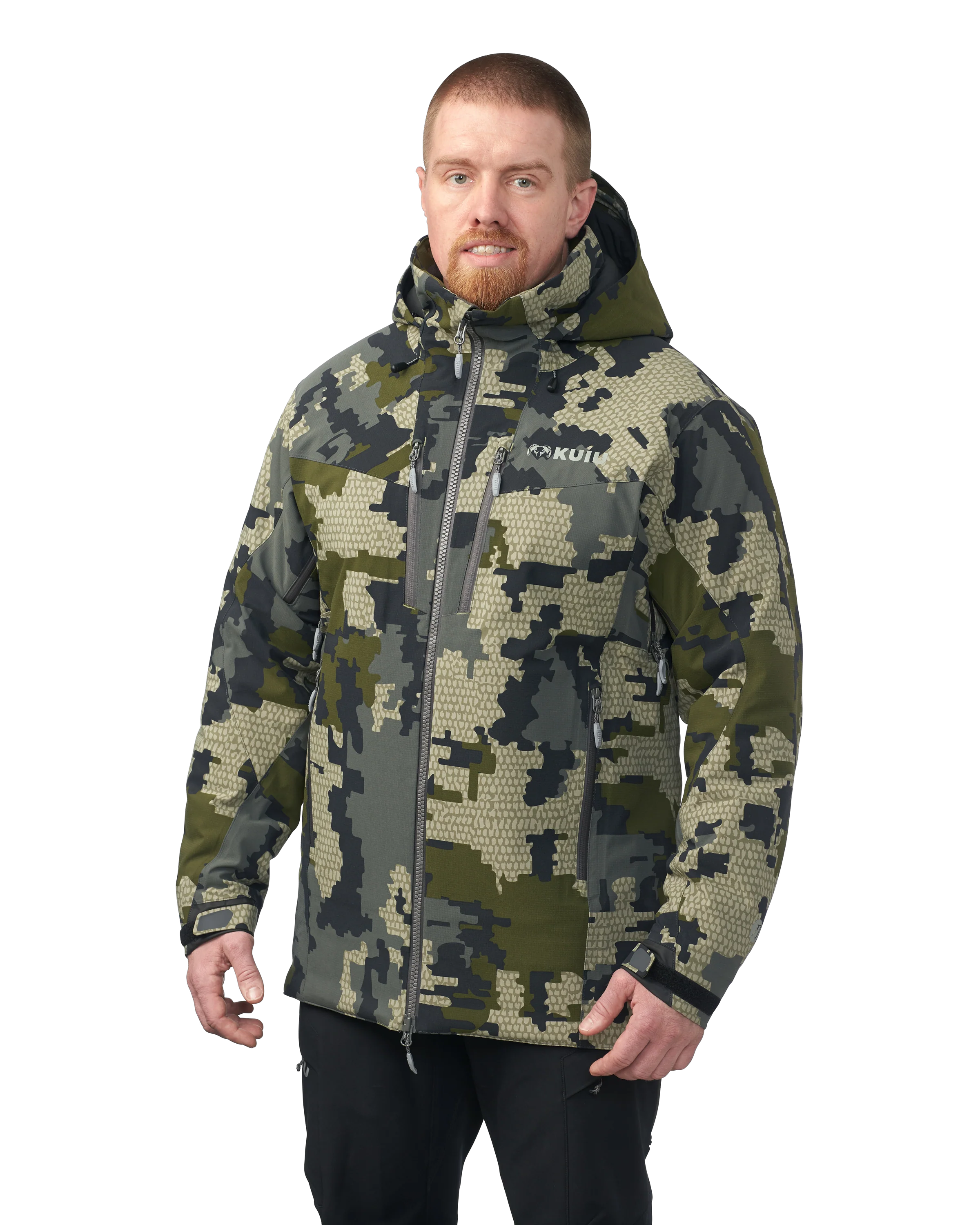 KUIU Kutana Gale Force Hooded Jacket | Verde