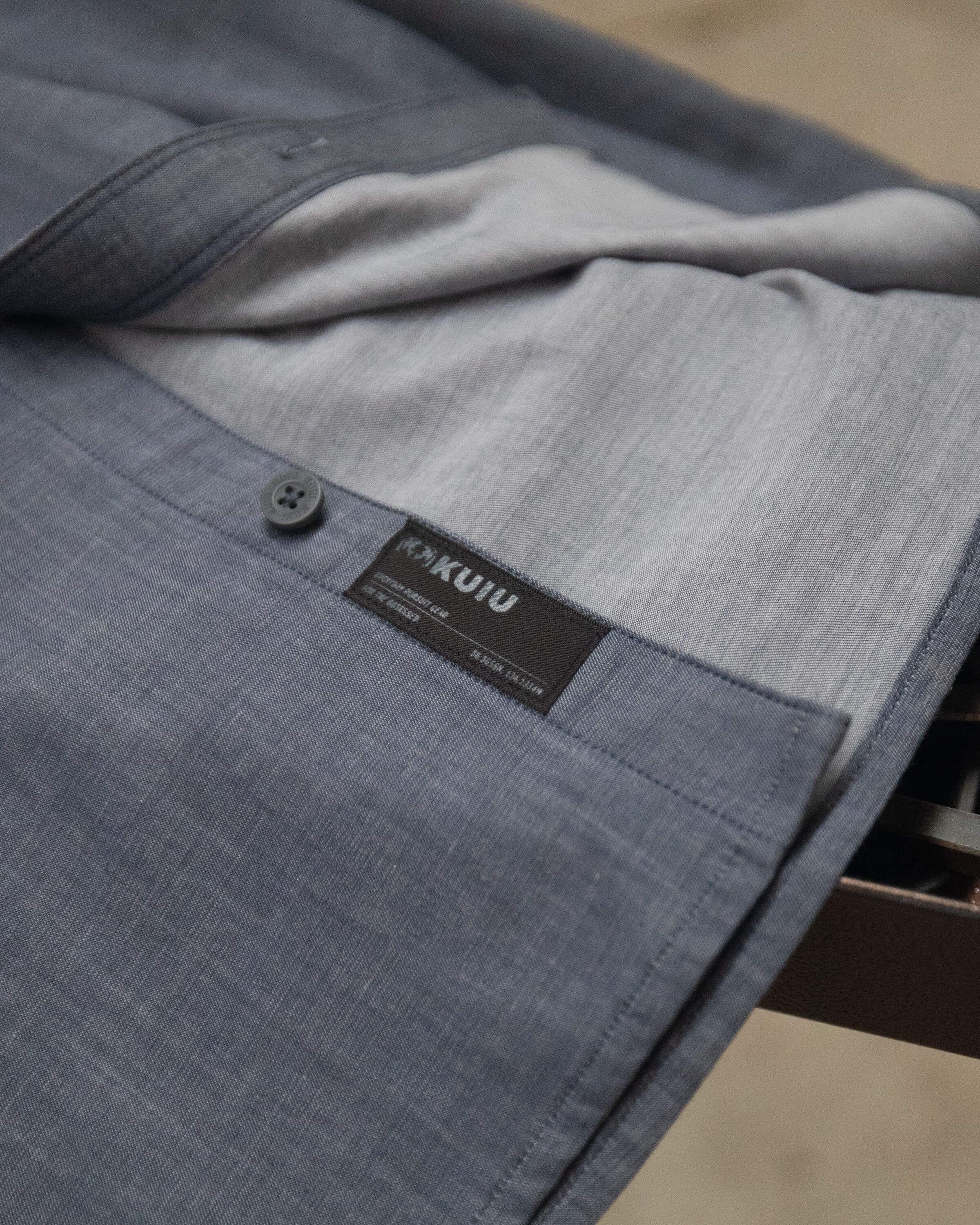 Terrace LS Shirt | Castle Rock Chambray