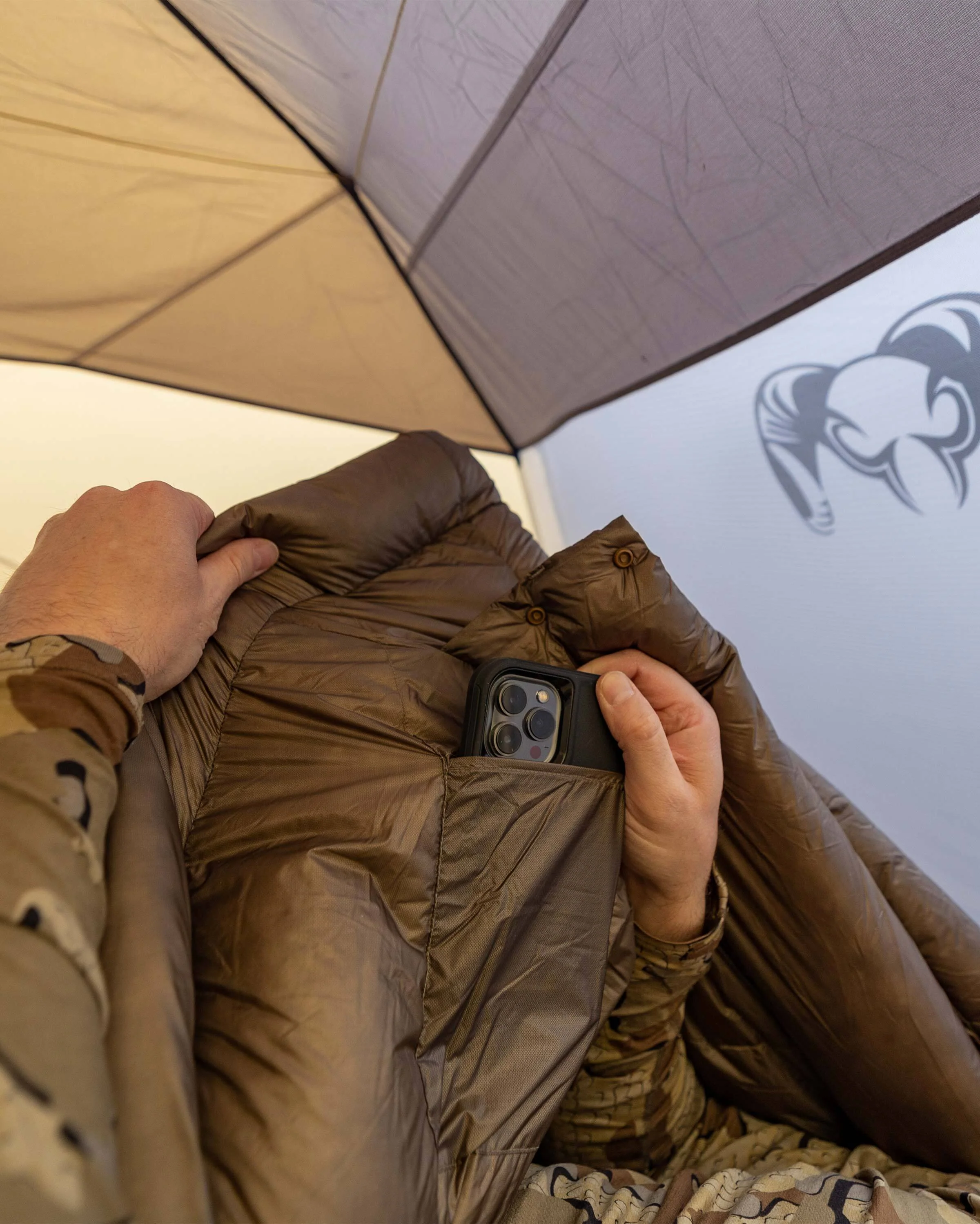 Super Down Altai 0° Sleeping Bag | Ash