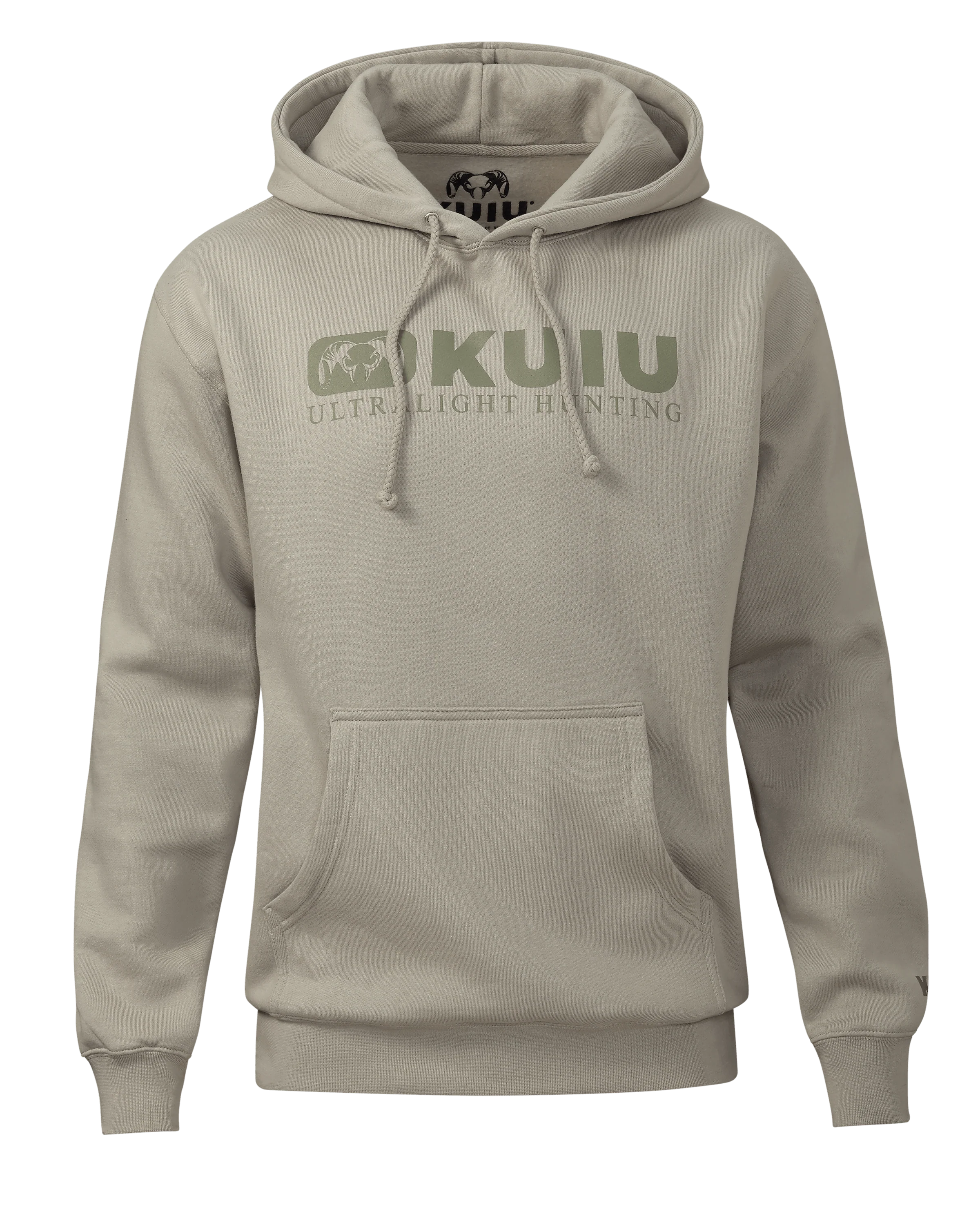 Block Logo Hoodie | Cement