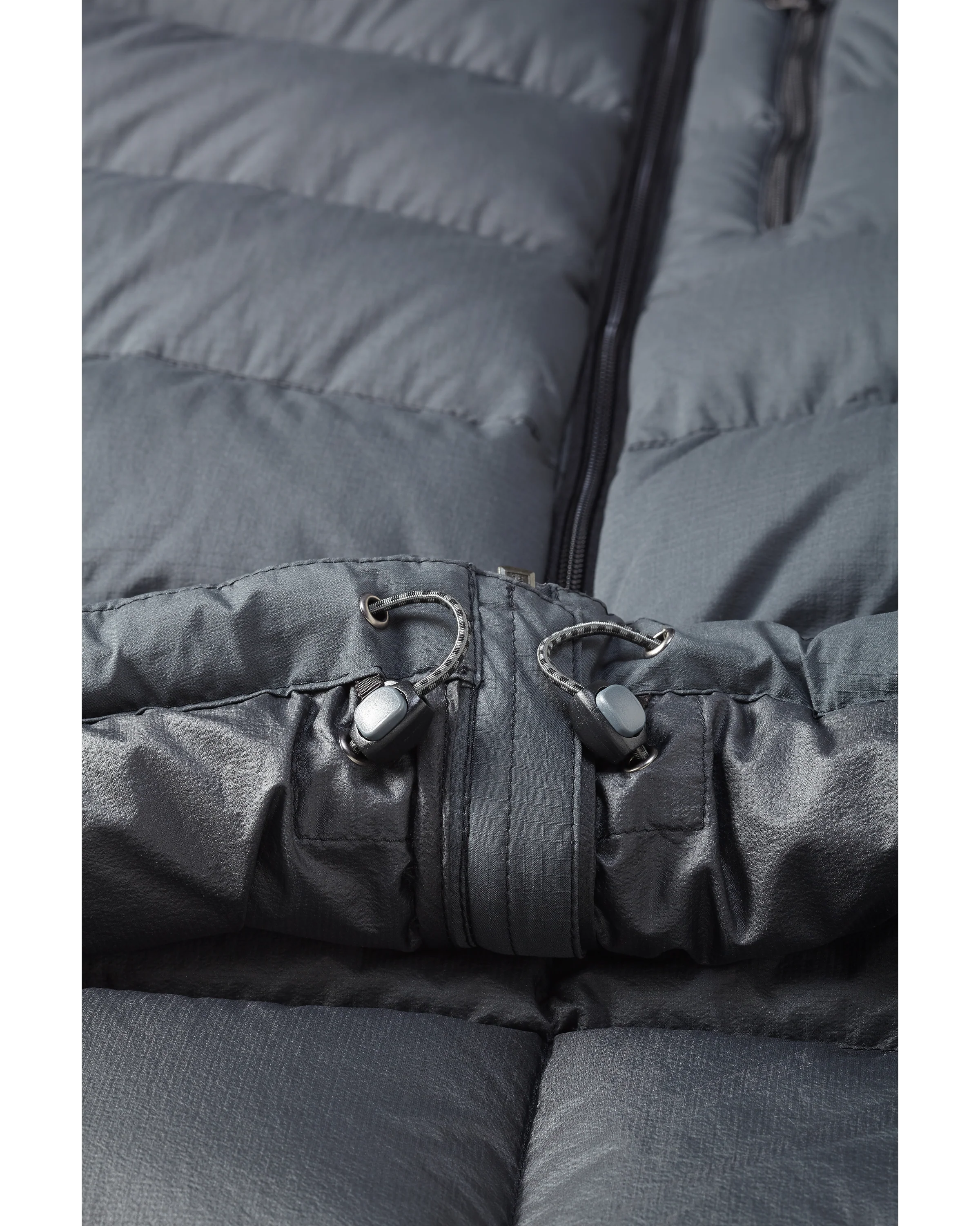 Super Down PRO Hooded Jacket | Gunmetal