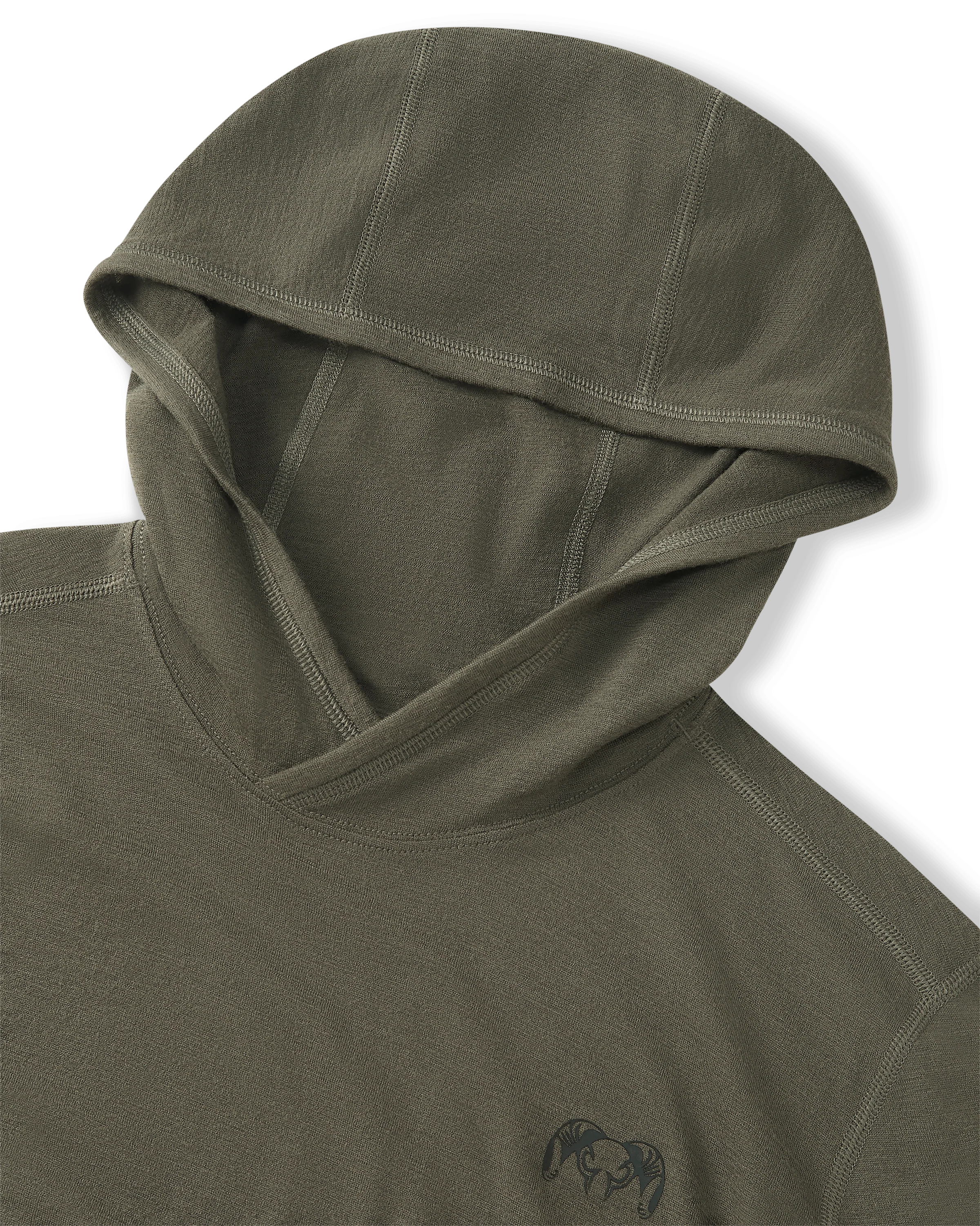 ULTRA Merino 120 LT LS Hoodie | Ash