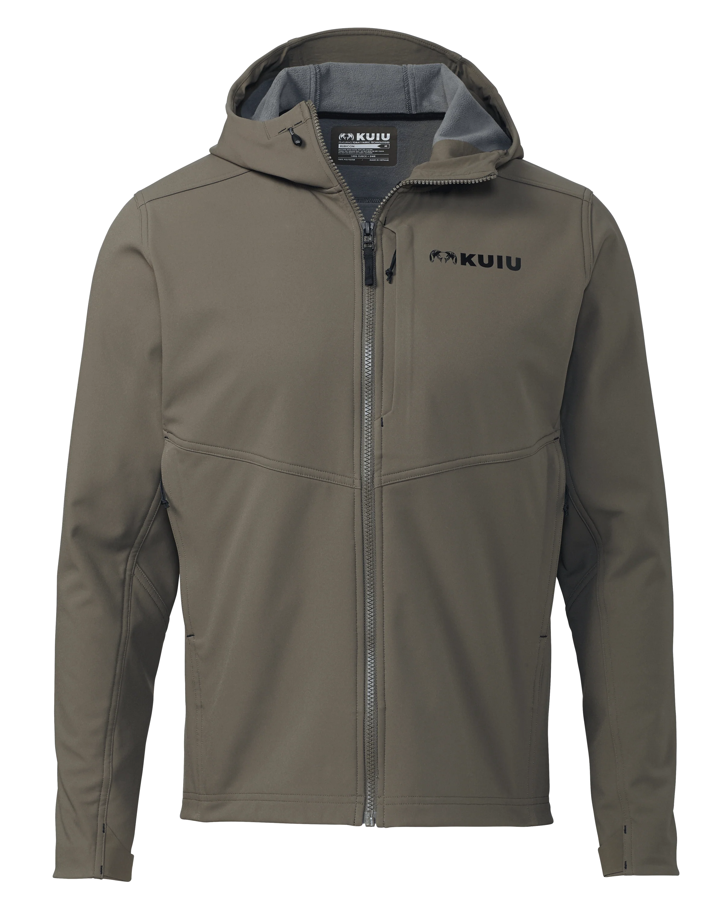 Rubicon Hooded Jacket | Ash