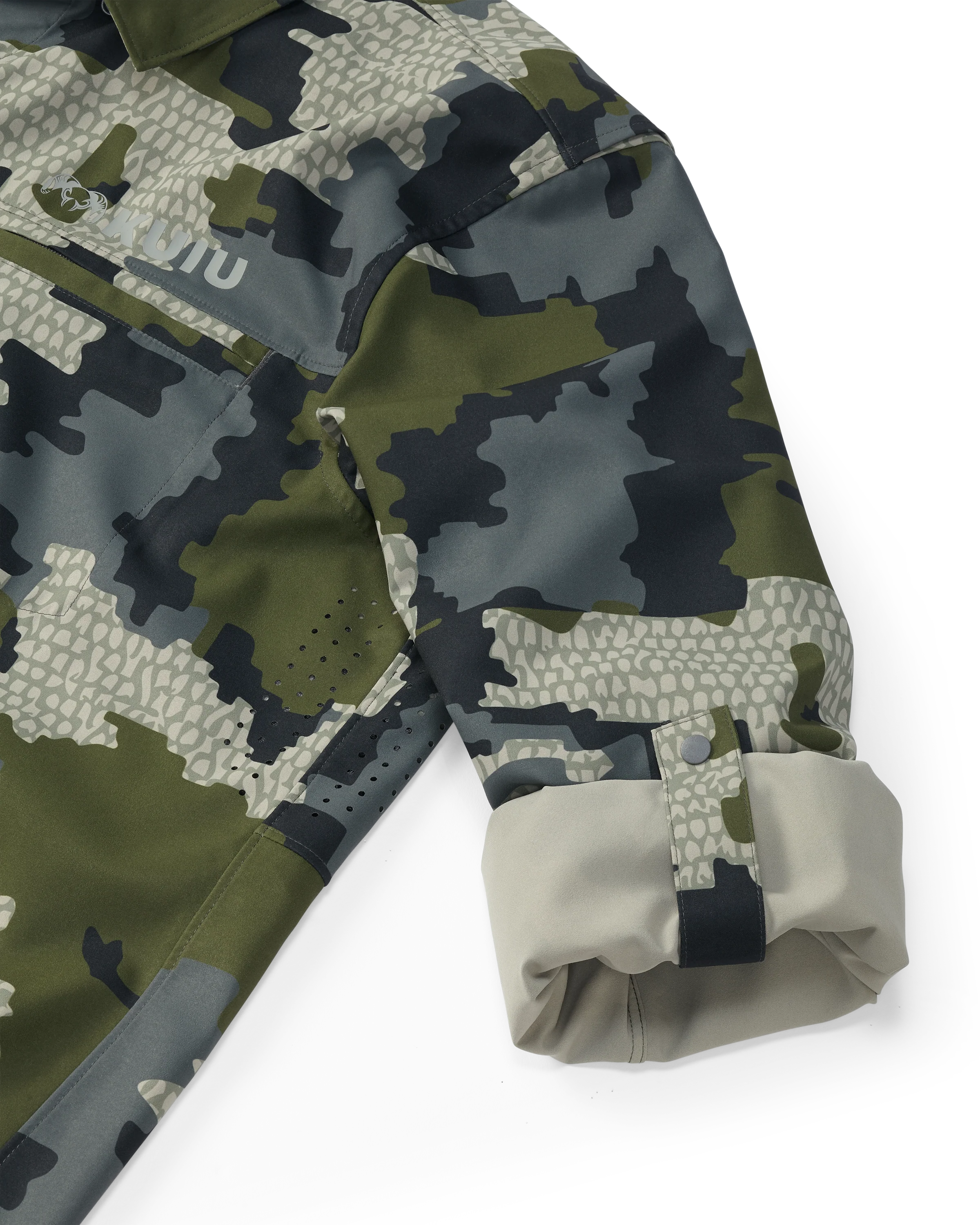 Mesa Vented LS Snap Shirt | Verde