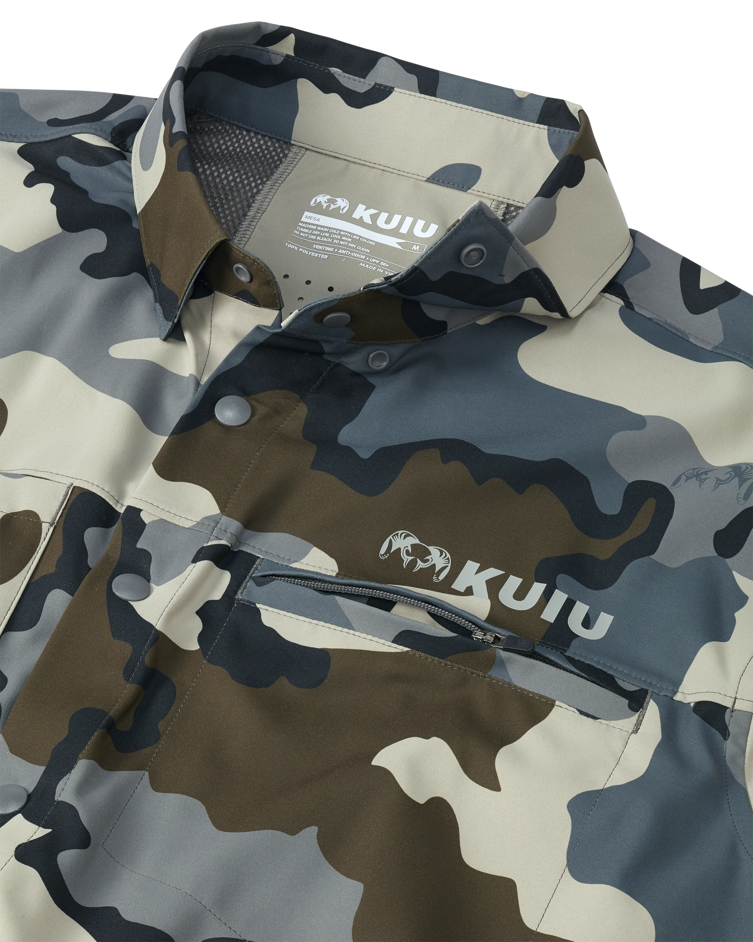 Mesa Vented LS Snap Shirt | Vias