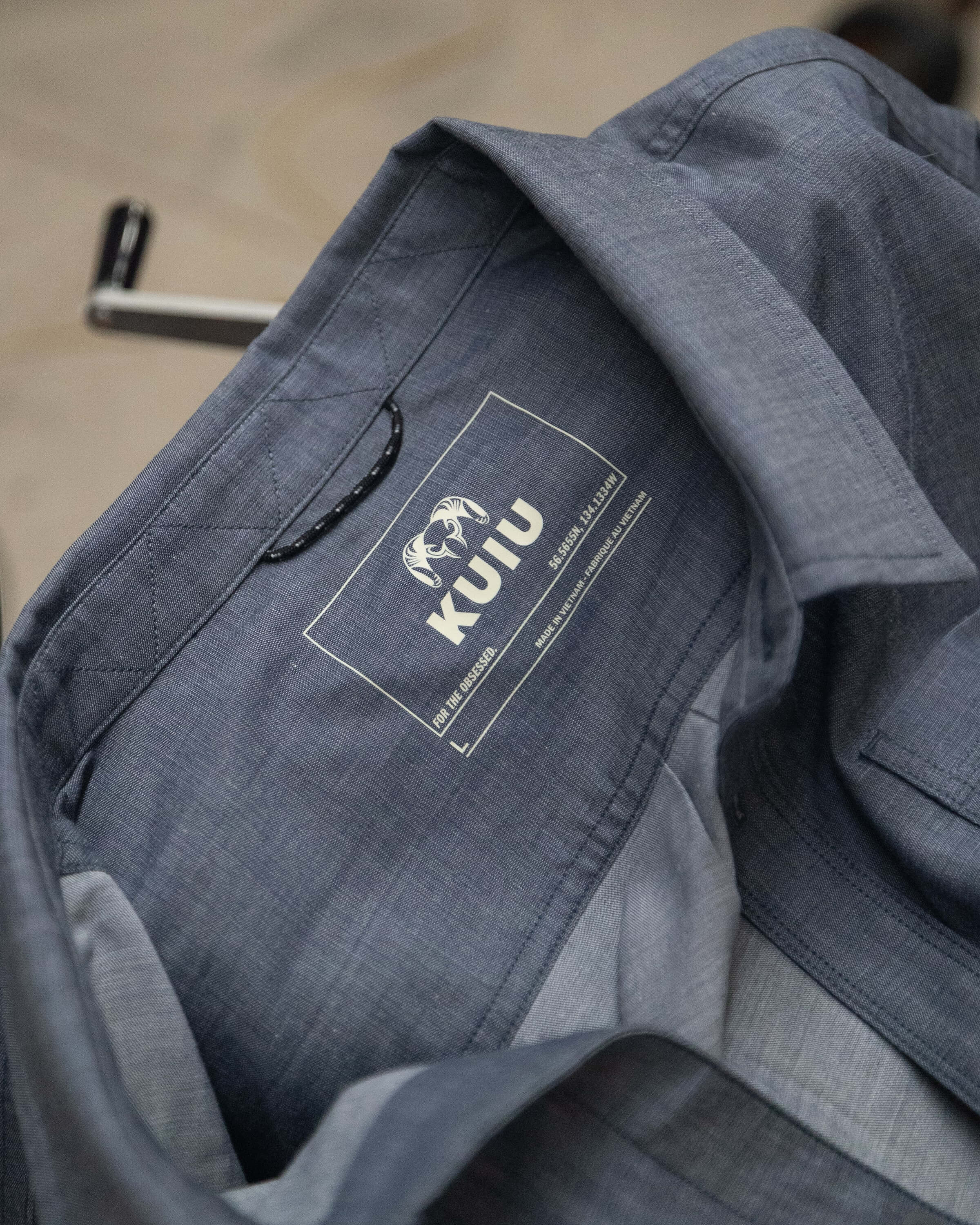 Terrace LS Shirt | Storm Chambray