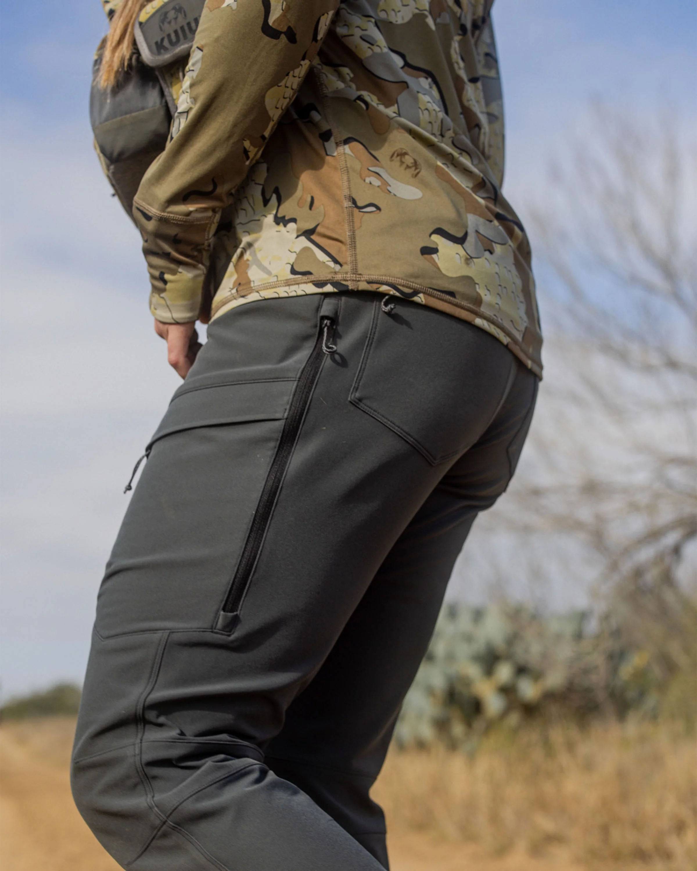 Women's Attack Pant | Gunmetal