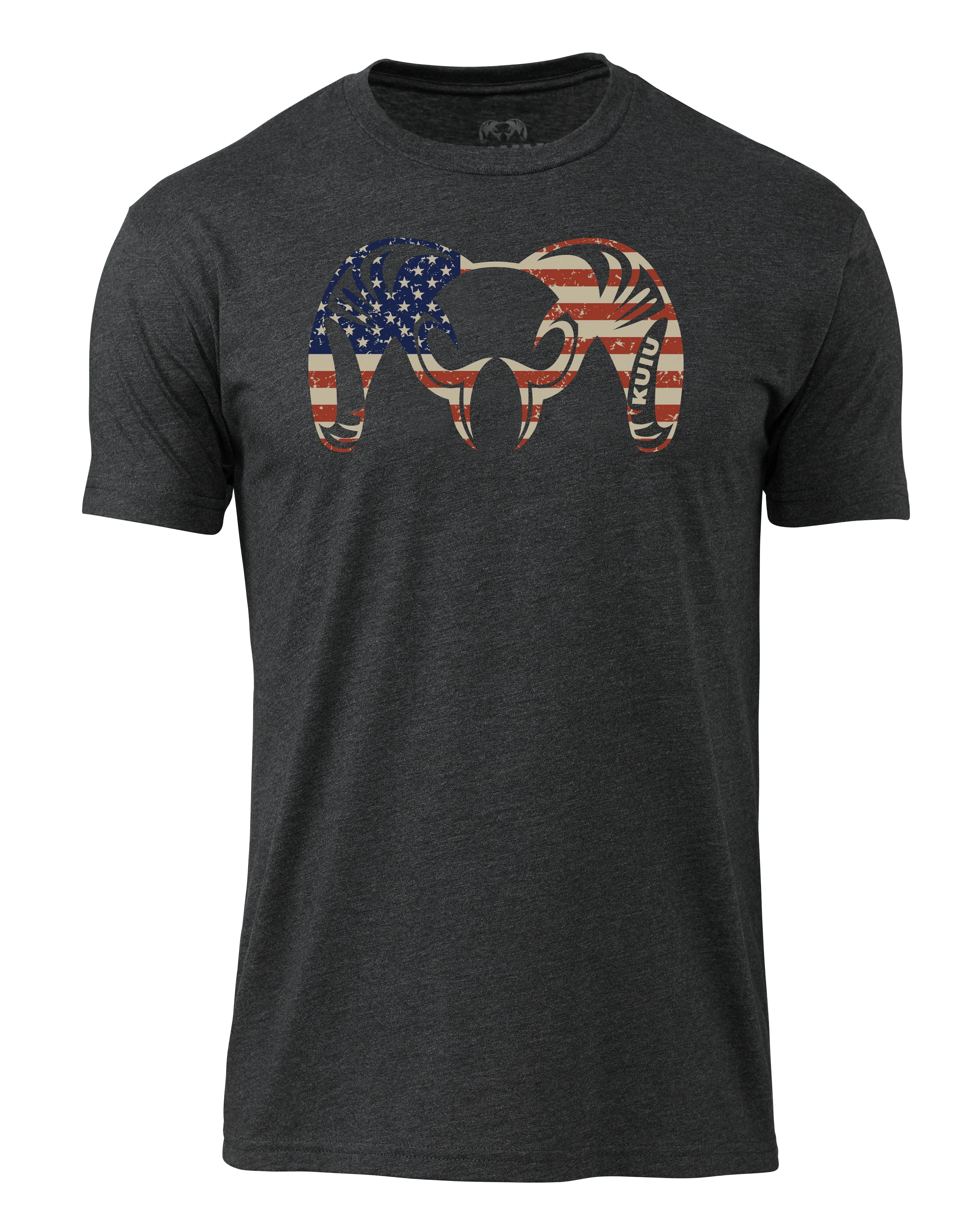 KUIU Patriotic Big Ram T-Shirt | Charcoal