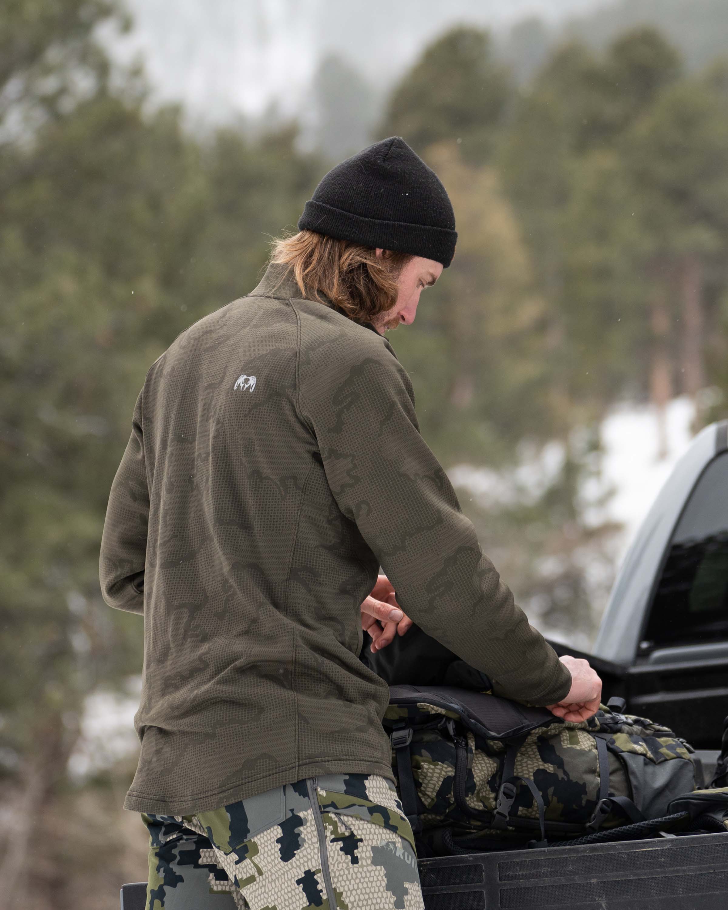 Ridgepoint Fleece Zip-T | Olive