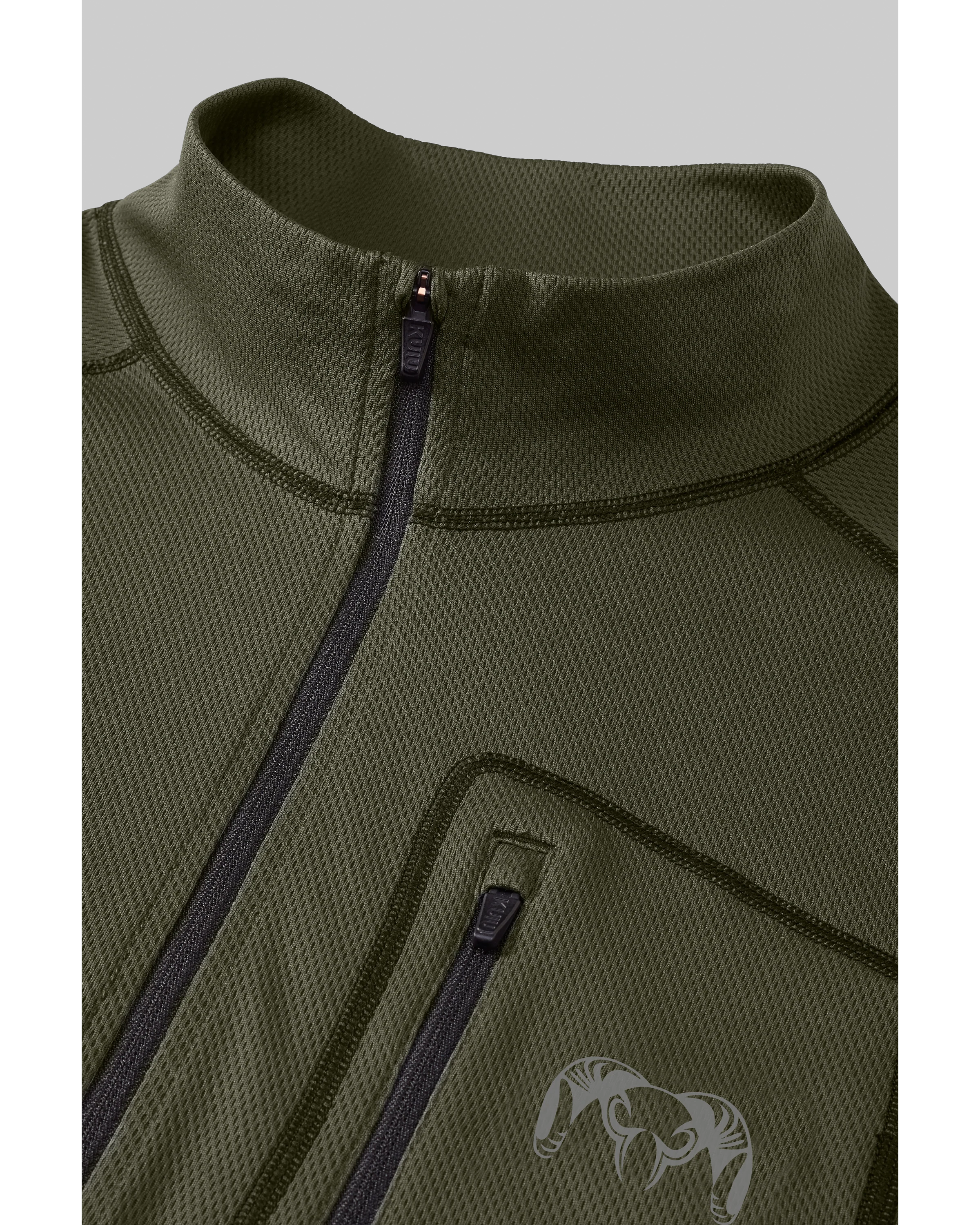 PRO Merino 200 Zip-T | Loden