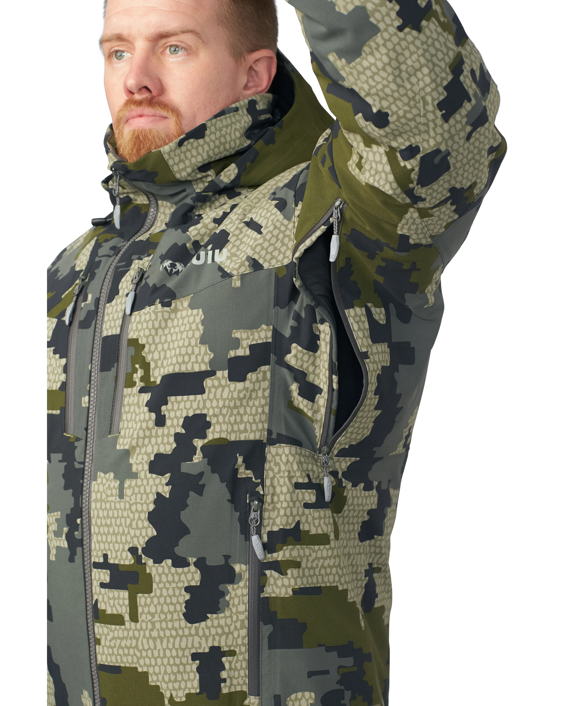 KUIU Kutana Gale Force Hooded Jacket | Verde