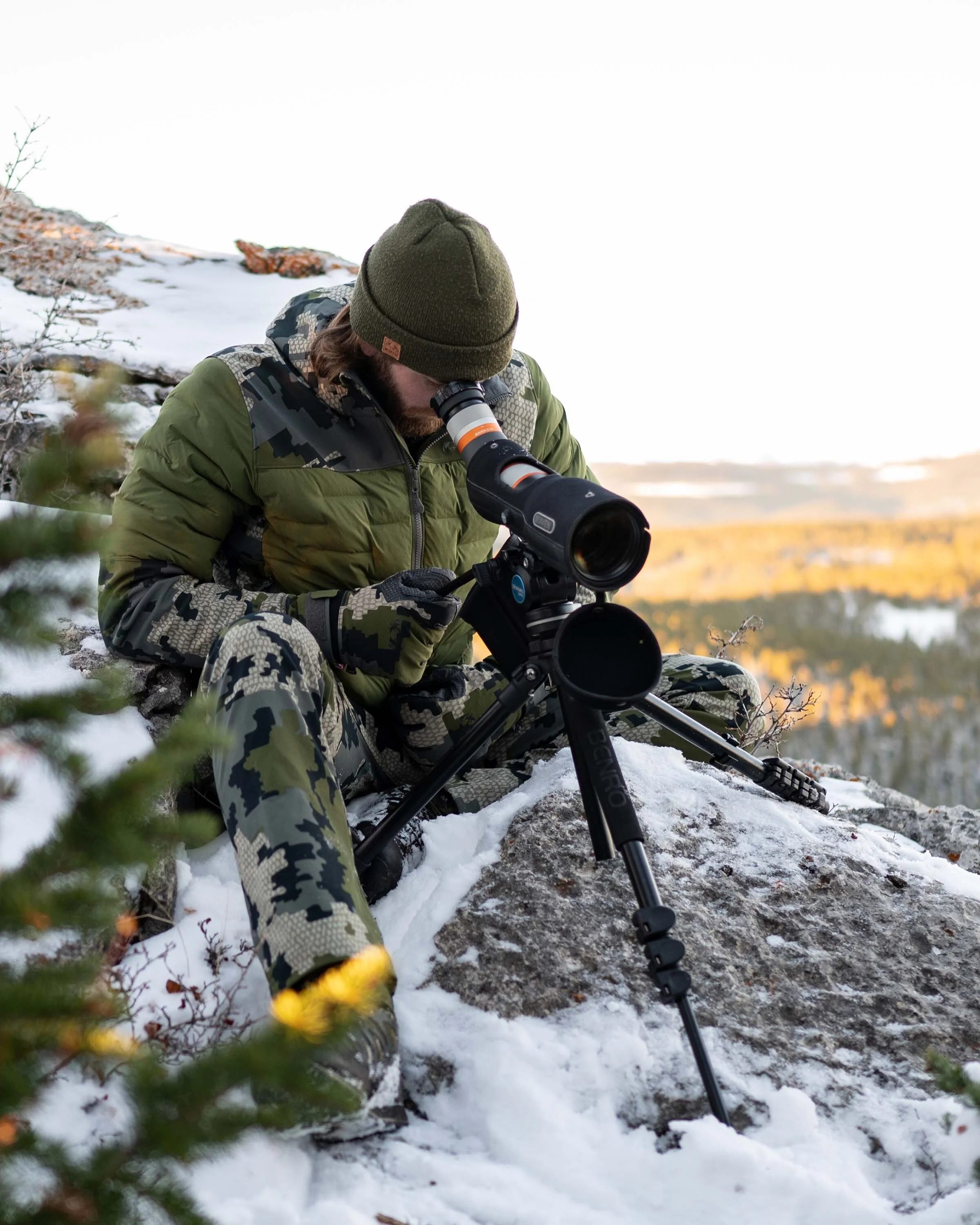 Axis Thermal Hybrid Hooded Jacket | Verde