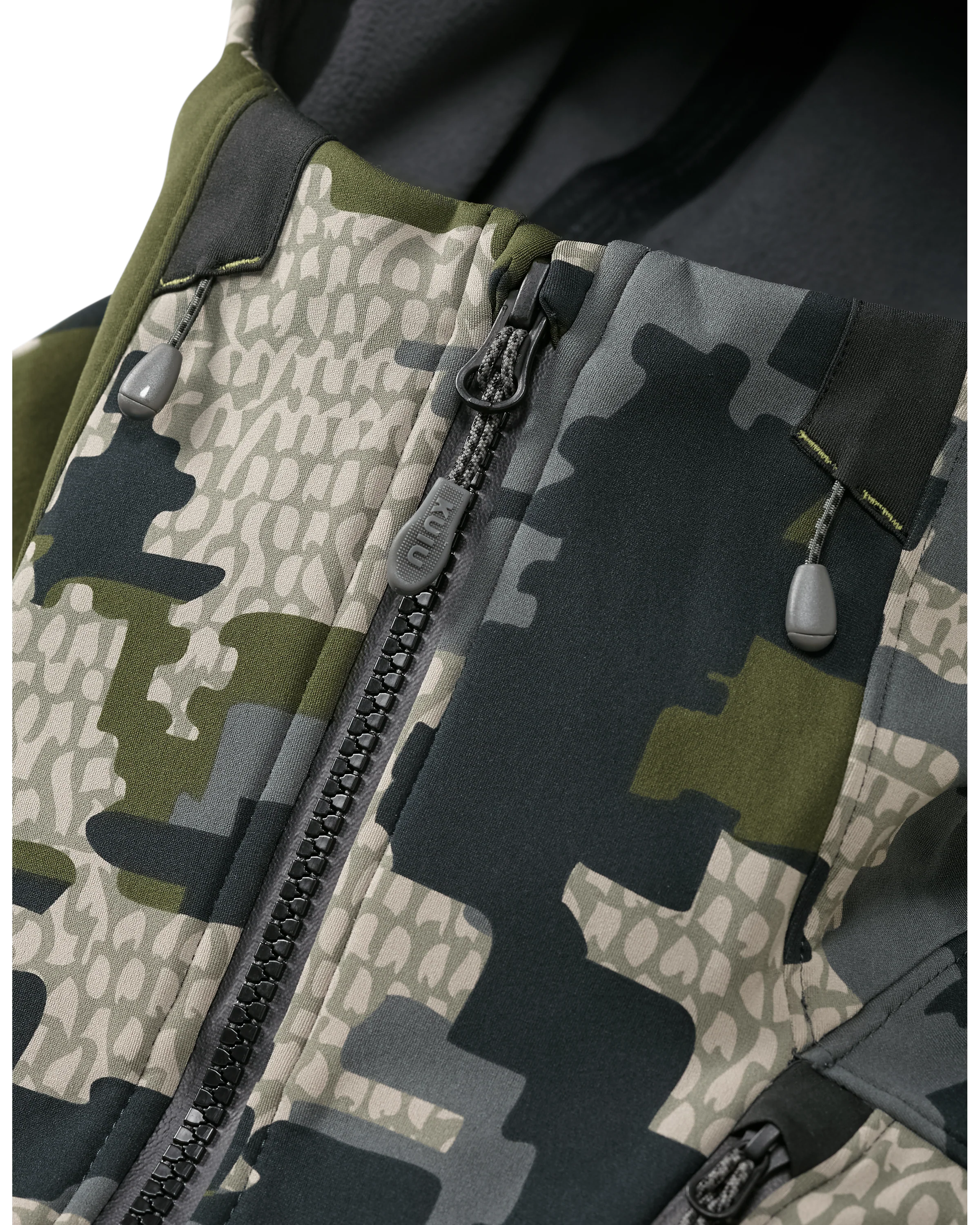 Axis Hybrid Hooded Jacket | Verde