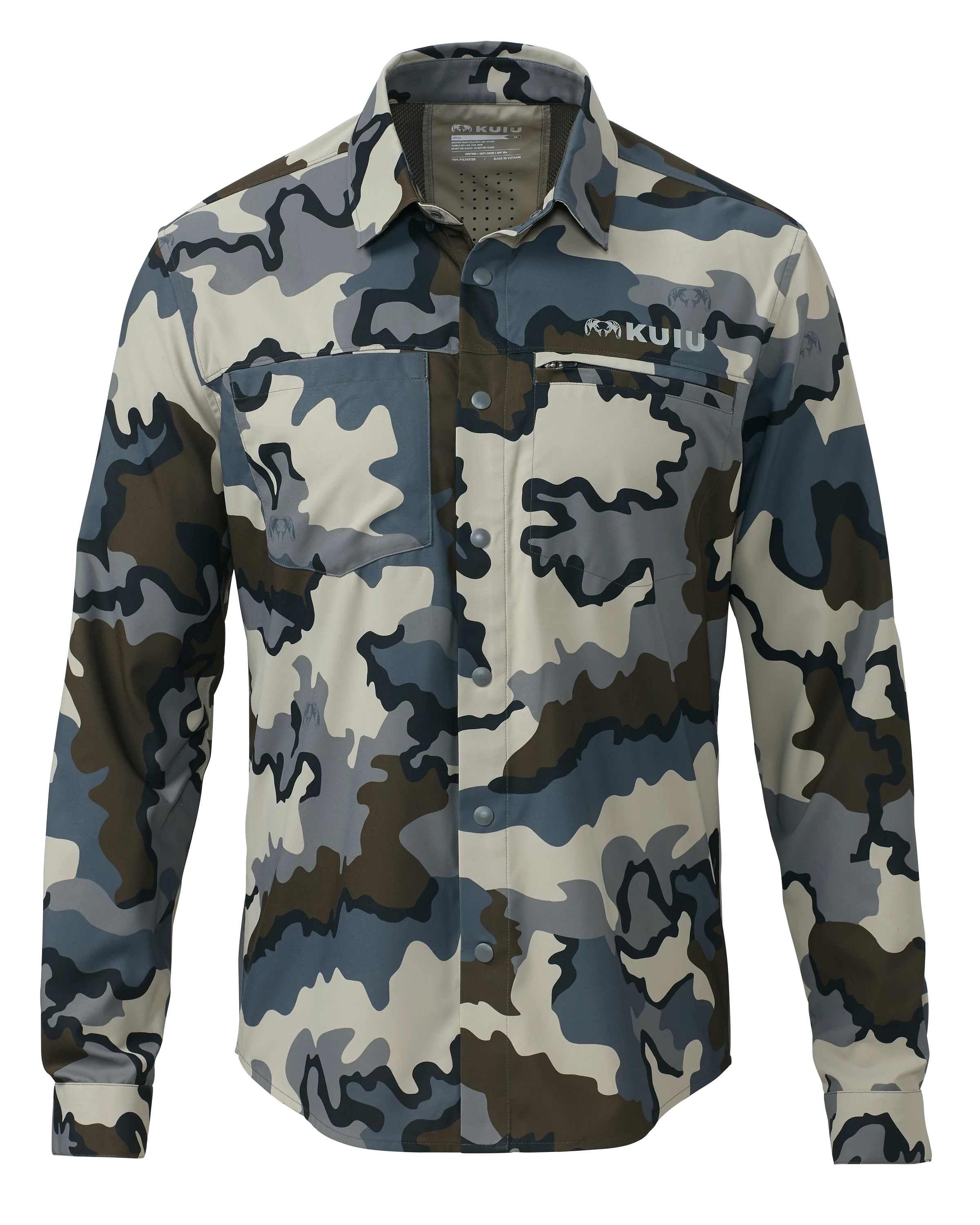 Mesa Vented LS Snap Shirt | Vias