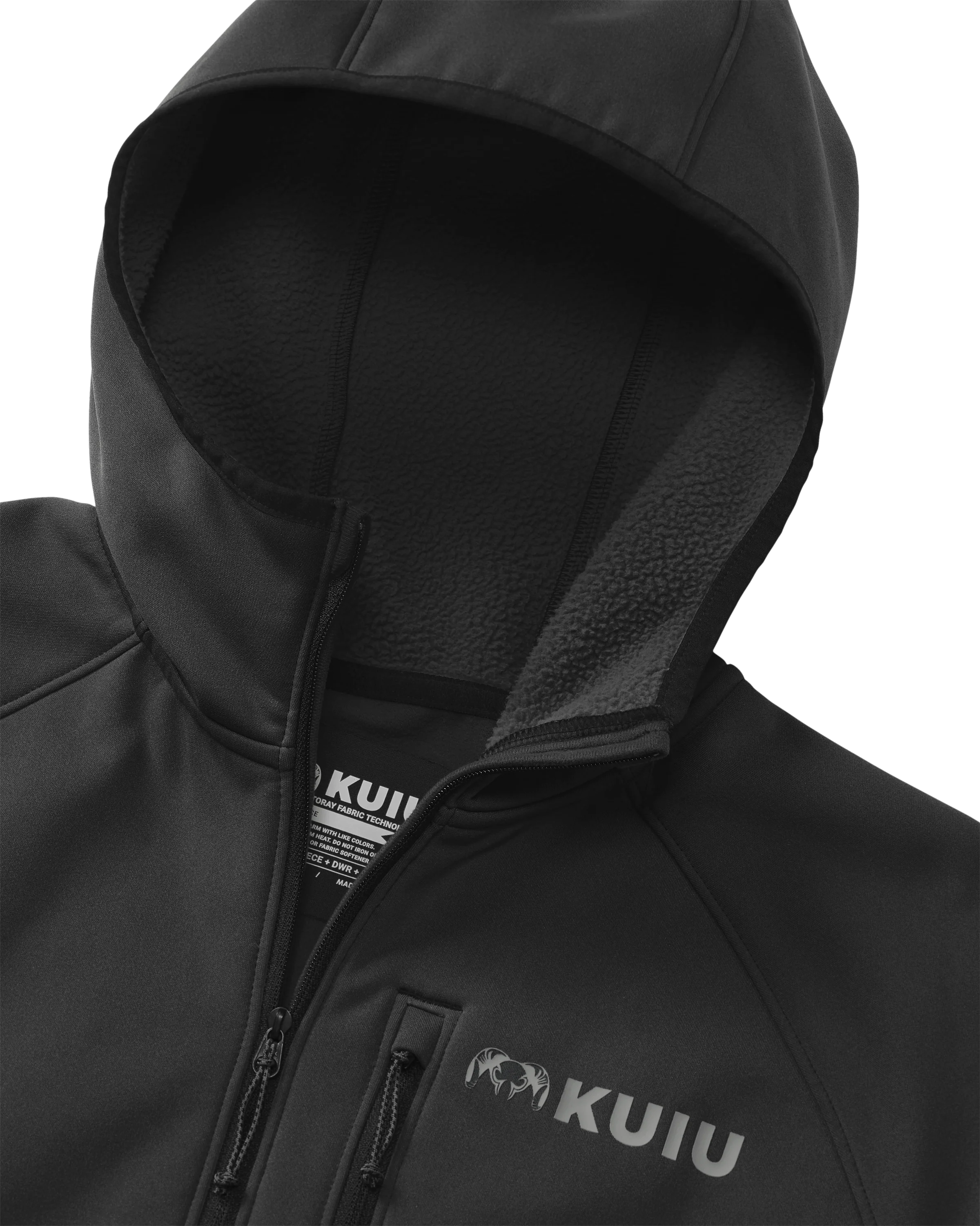 StrongFleece 235 Zip-T Hoodie | Black