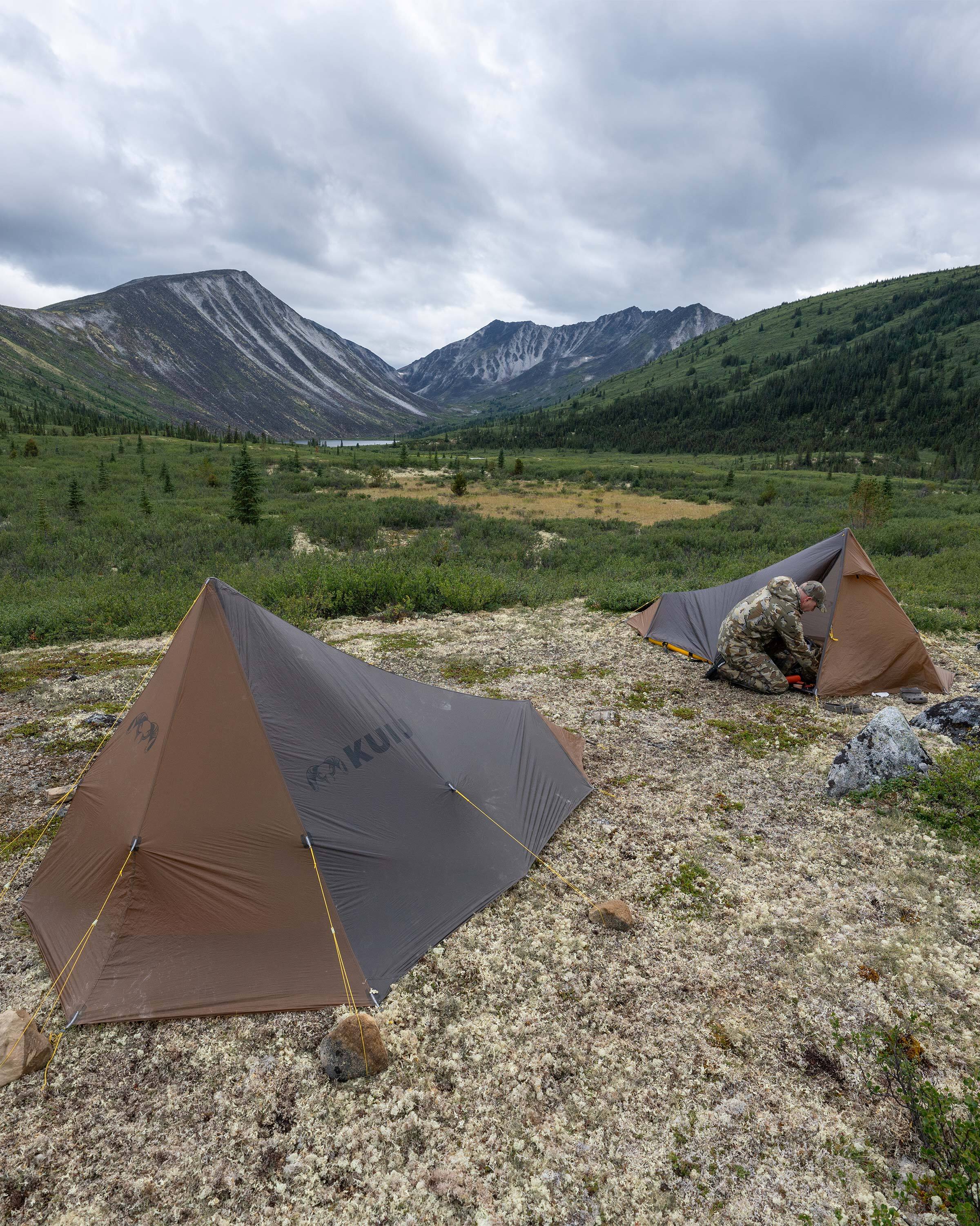 Summit Star 1 Person Tent | Gunmetal-Camel