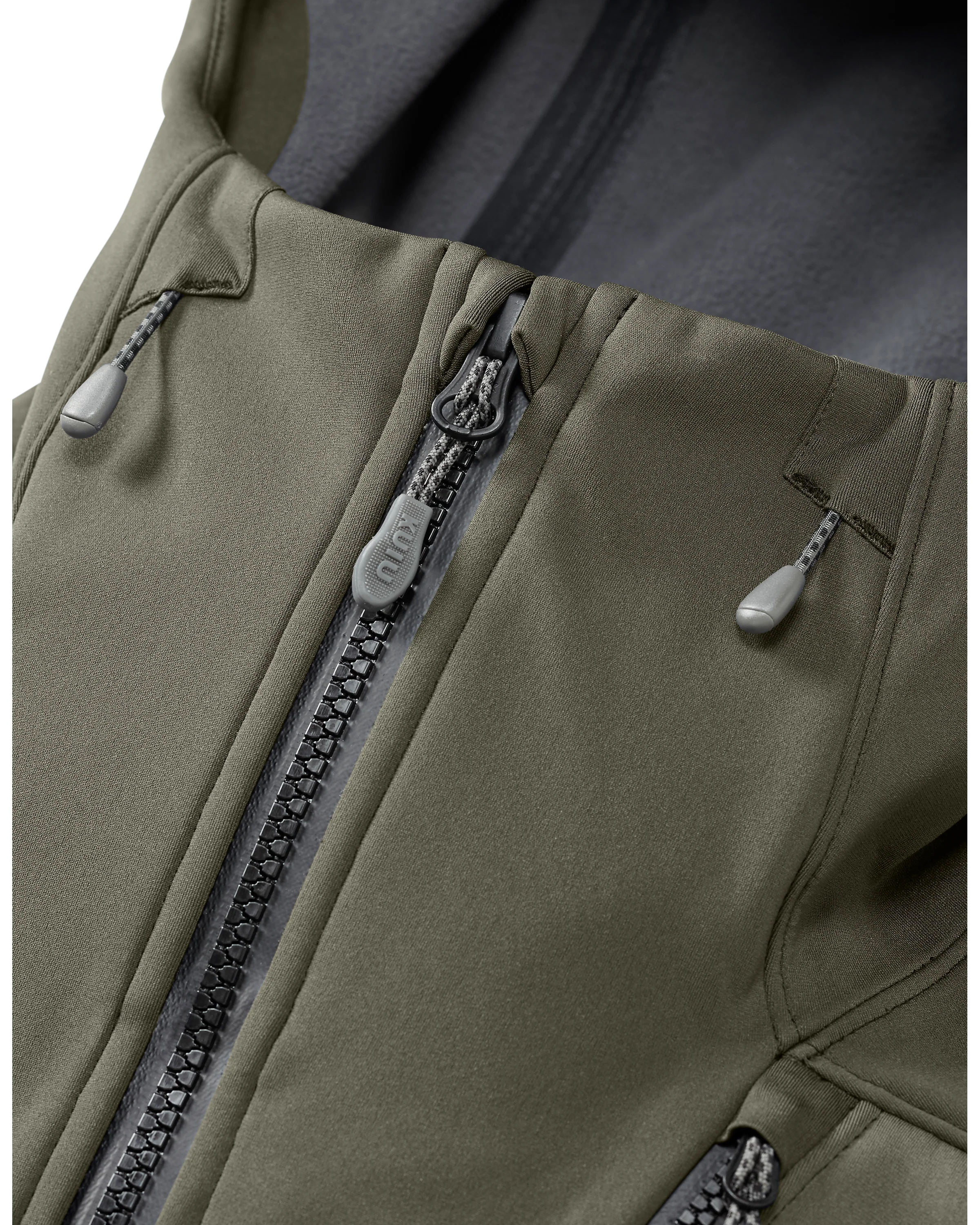 Axis Hybrid Hooded Jacket | Ash