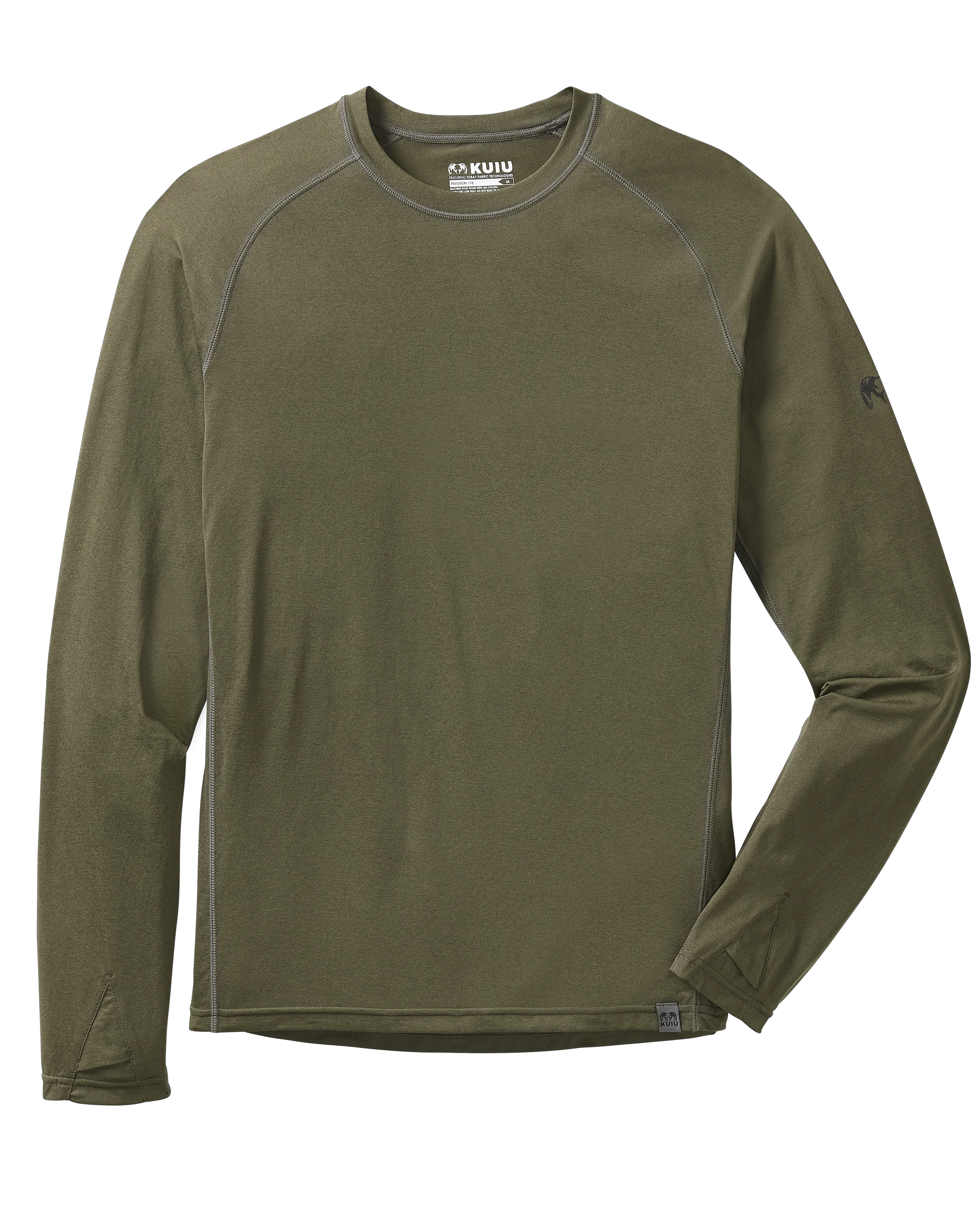 Peloton 118 LS Crew-T | Olive