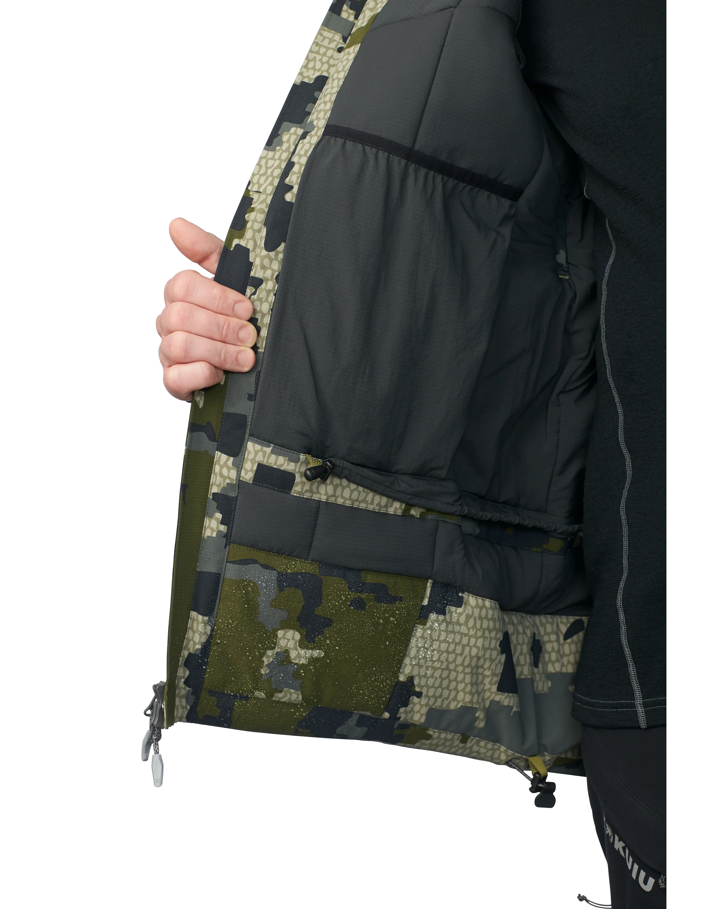 KUIU Kutana Gale Force Hooded Jacket | Verde