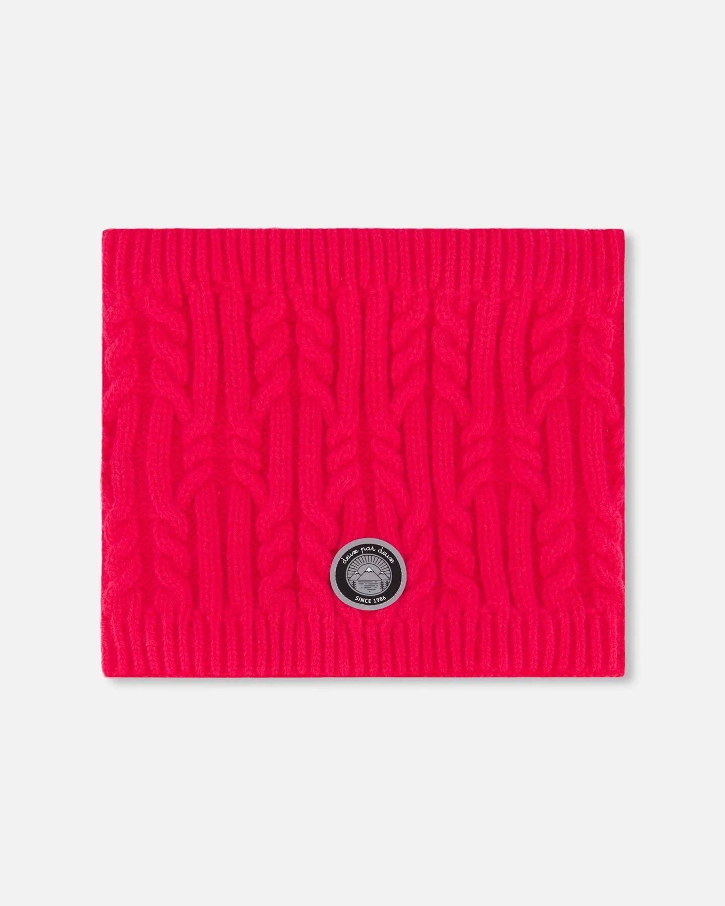 Lined Winter Neckwarmer Flash Coral