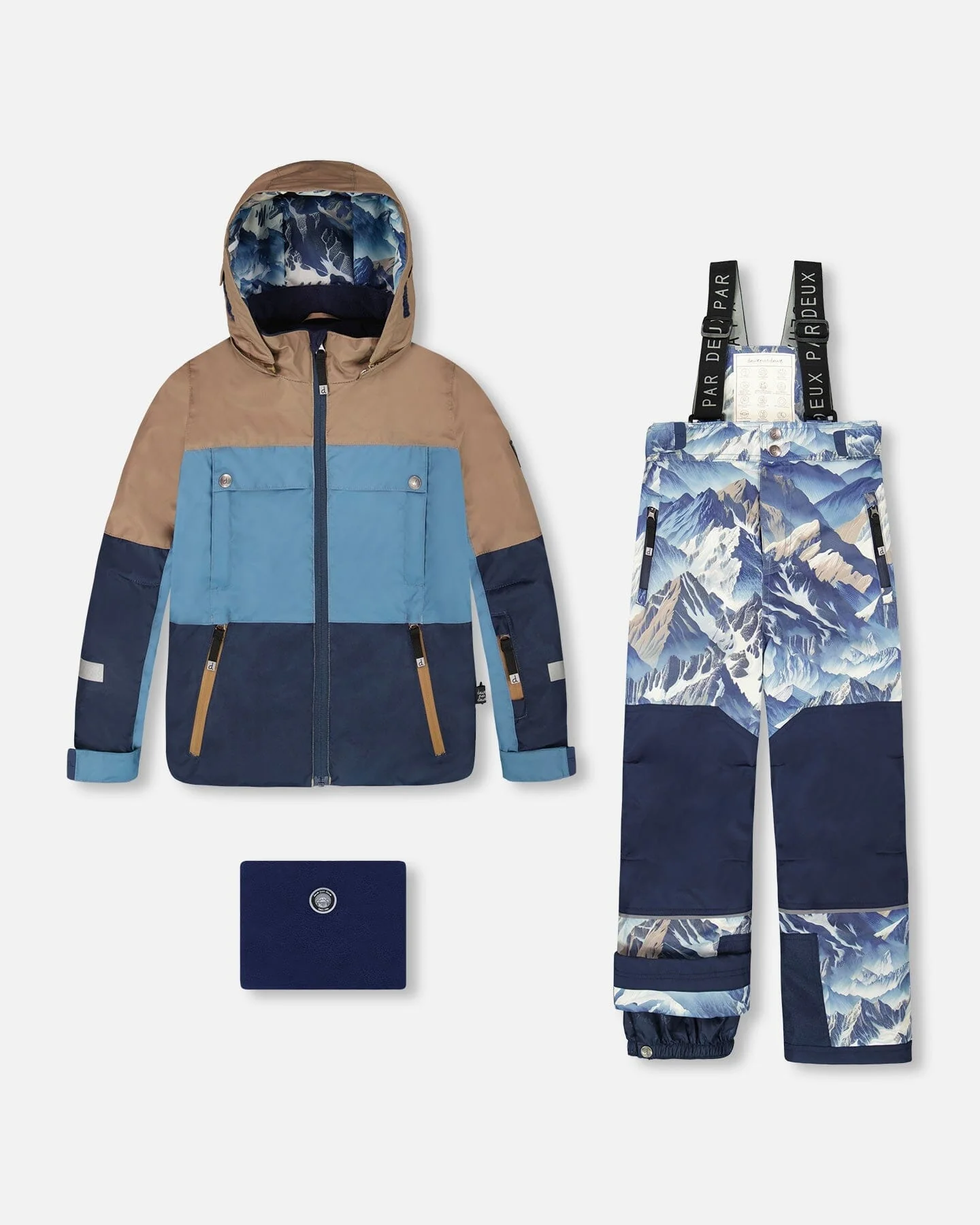 Two-Piece Teknik Snowsuit Blue Mountains