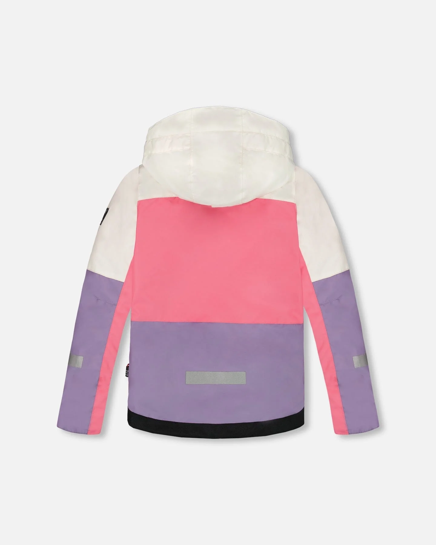 Two-Piece Teknik Snowsuit Black Retro Flower Print