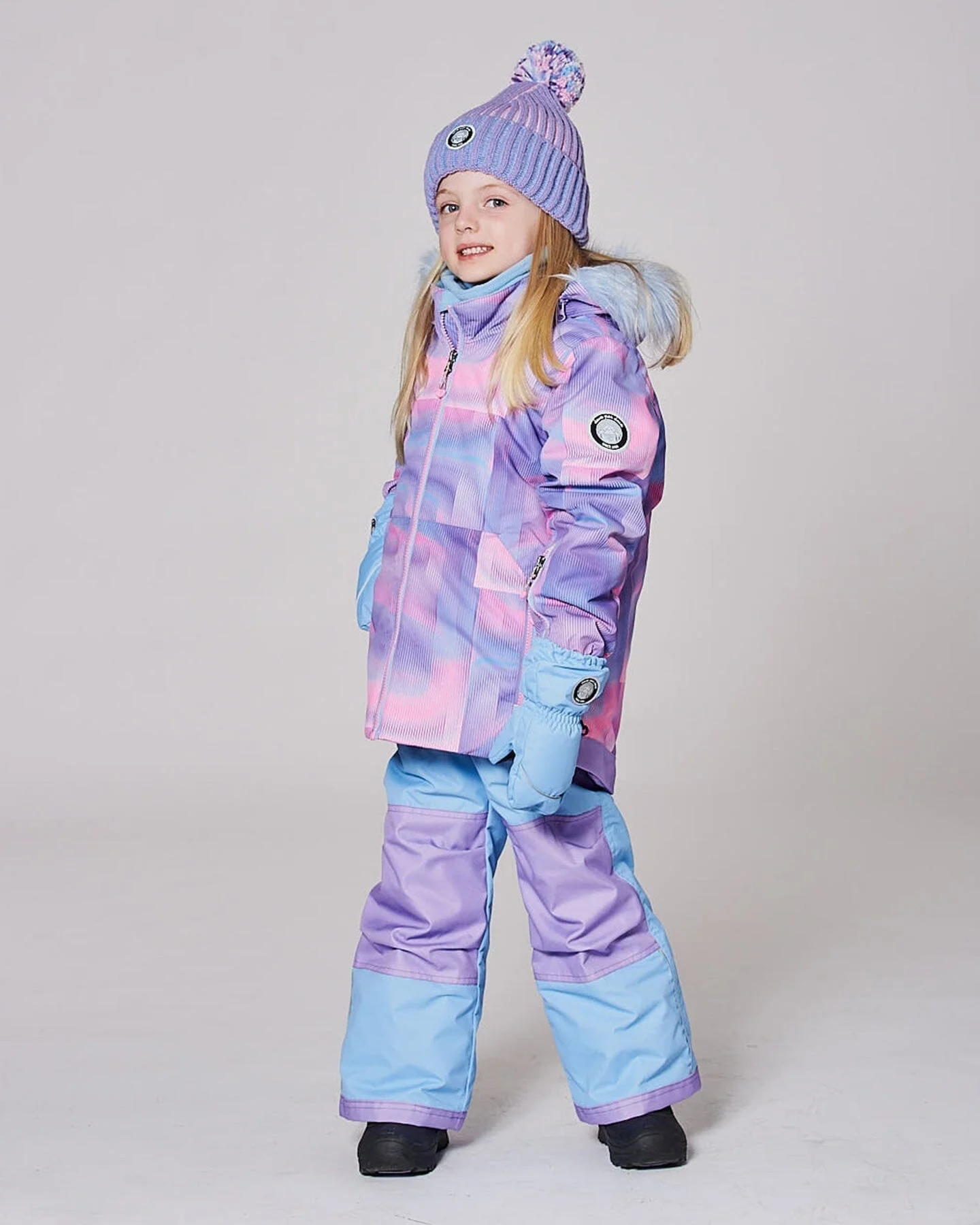 Two-Piece Play Snowsuit Light Blue