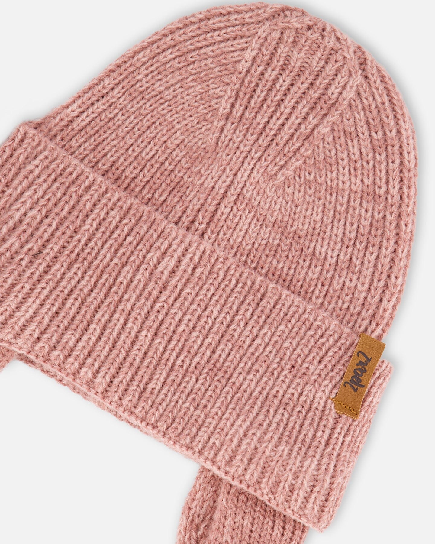 Baby Mid-Season Knit Hat Dusty Pink