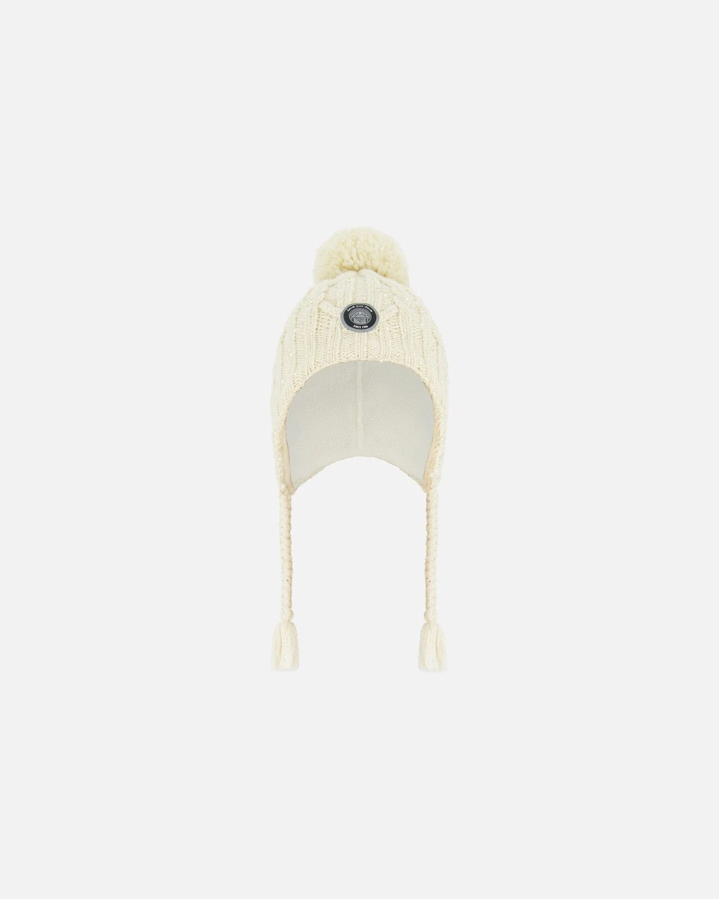 Peruvian Knit Hat Off White
