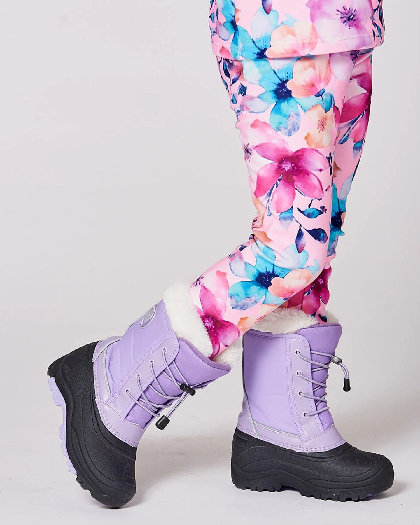 Winter Boots Lavender With Removable Liner