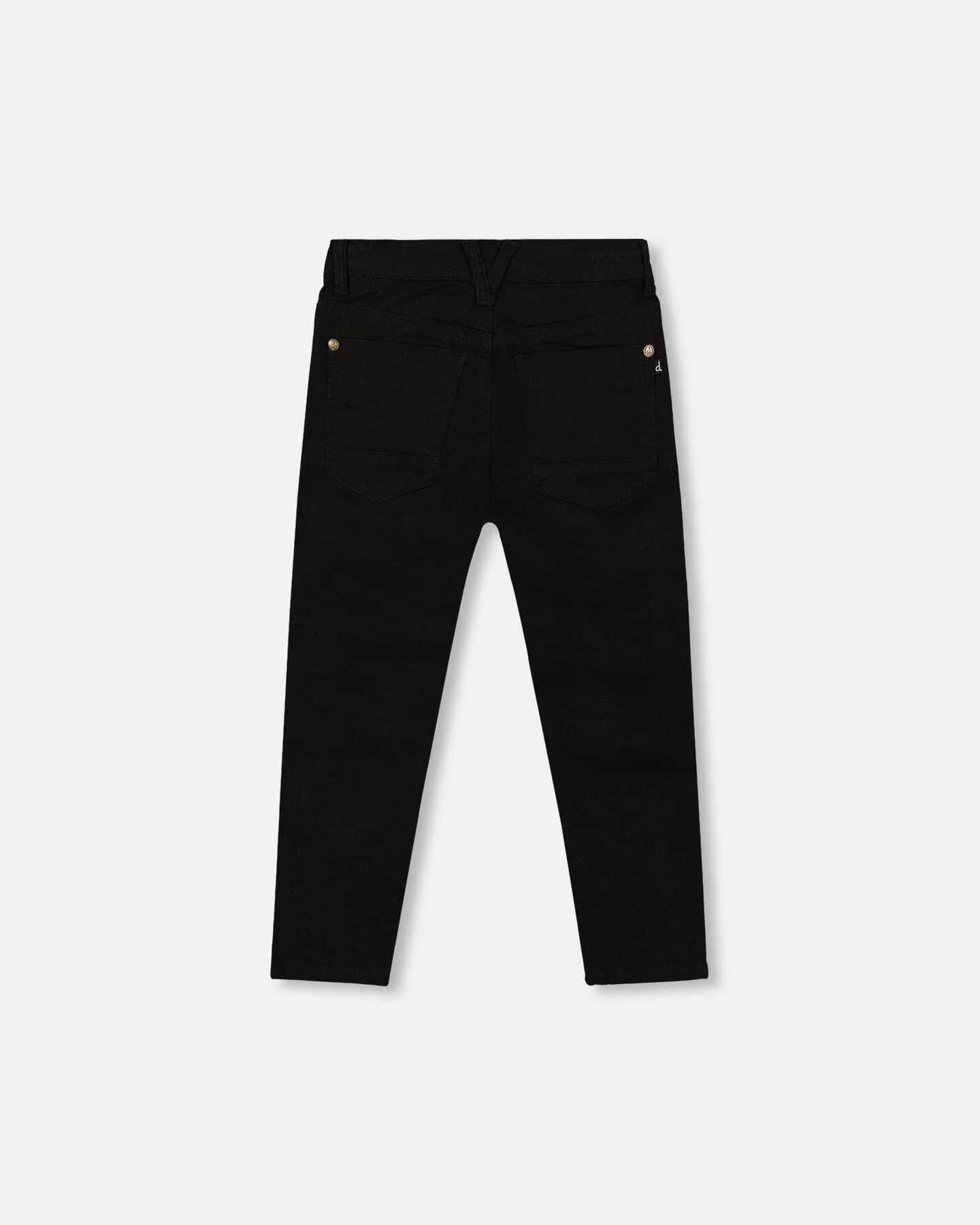 Stretch Twill Pants Black