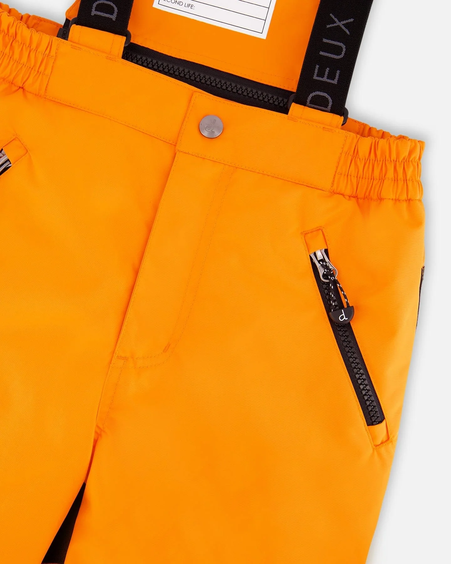 Two-Piece Play Snowsuit Bright Orange