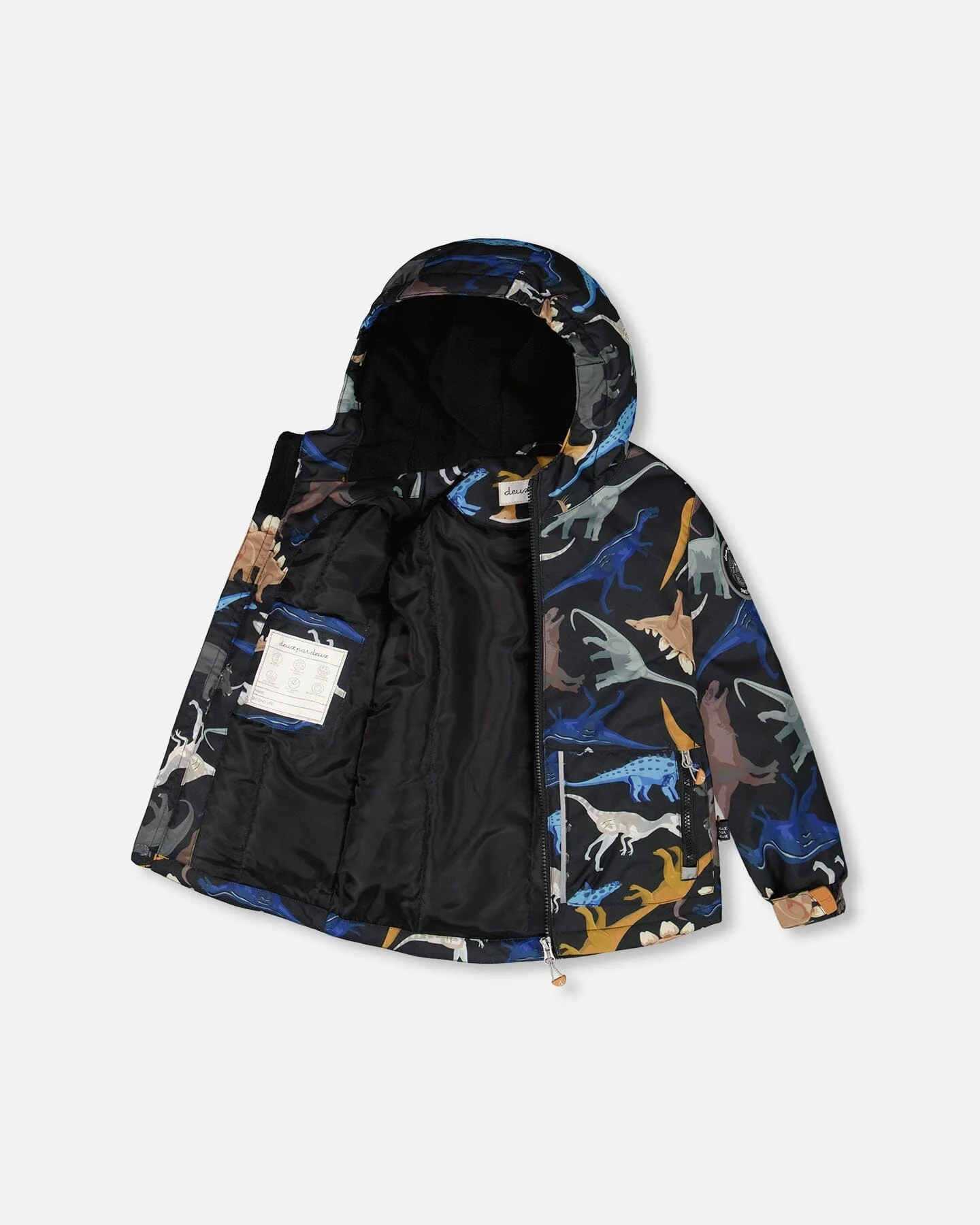 Two-Piece Chill Outerwear Set With Light Insulation In Blue