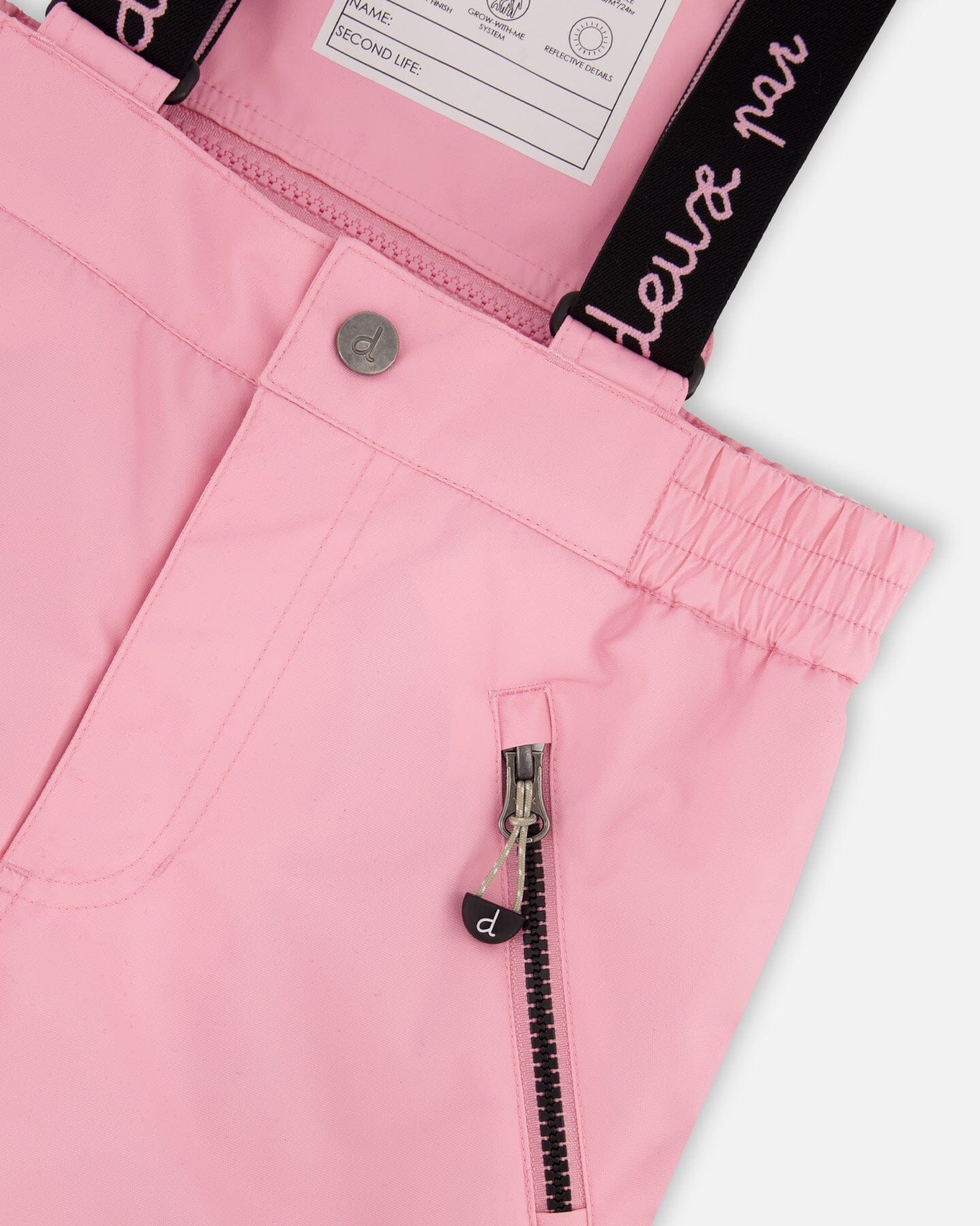 Two-Piece Play Snowsuit With Printed Jacket Pink