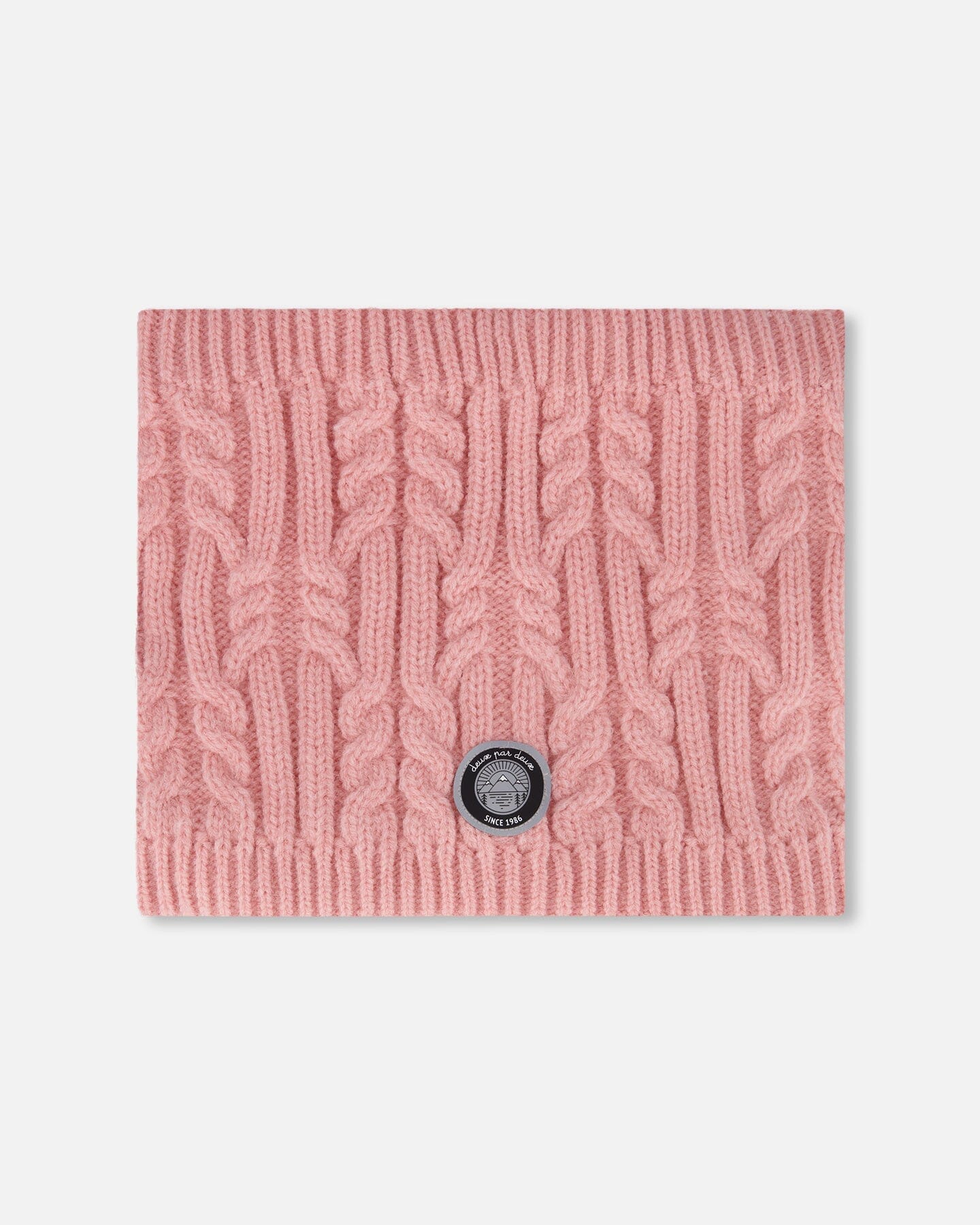 Lined Winter Neckwarmer Dusty Pink