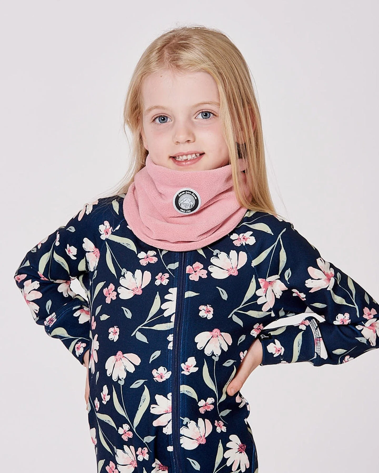 Polar Fleece Neckwarmer Dusty Pink