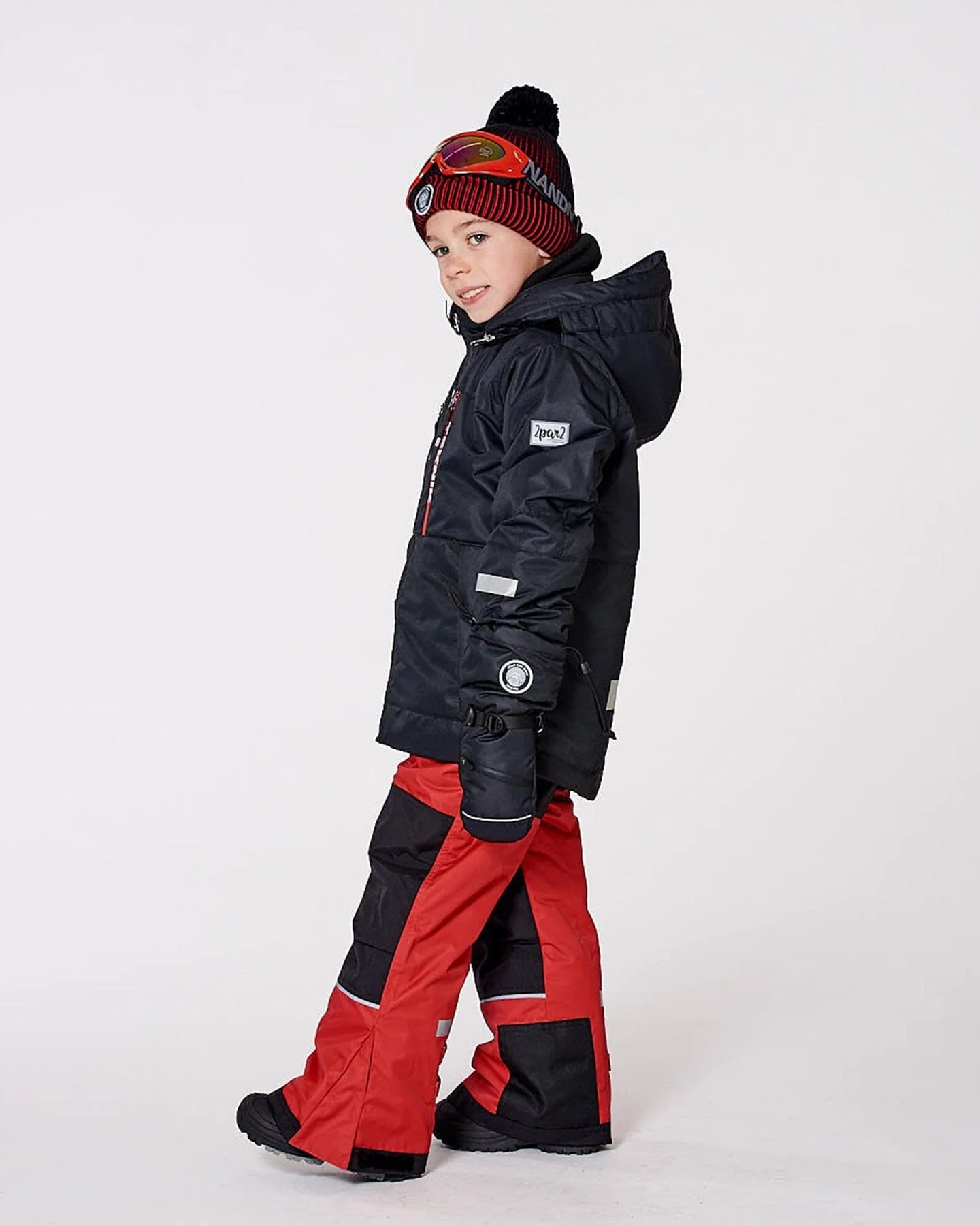 Two-Piece Teknik Snowsuit Red