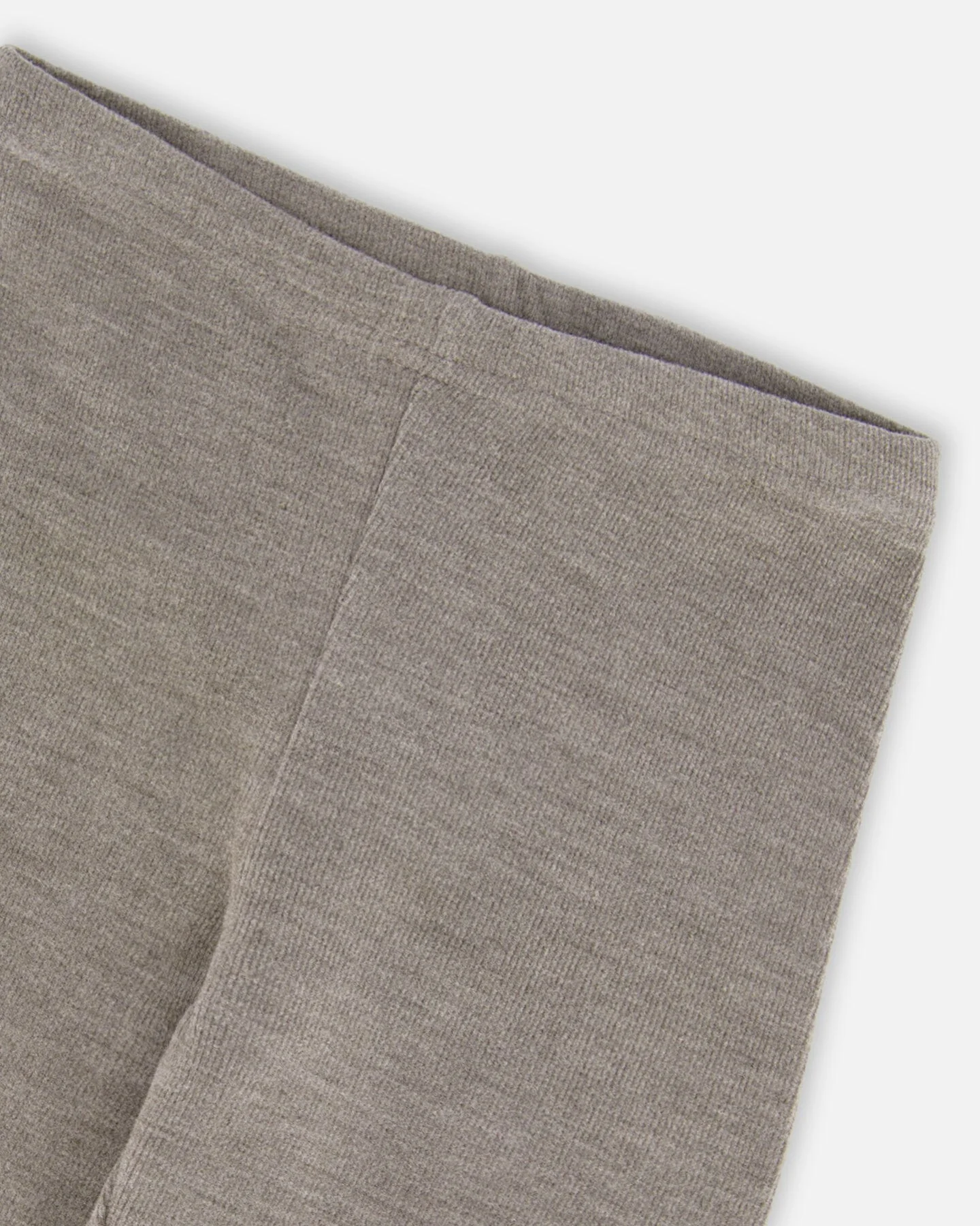 Super Soft Ribbed Leggings Heather Gray