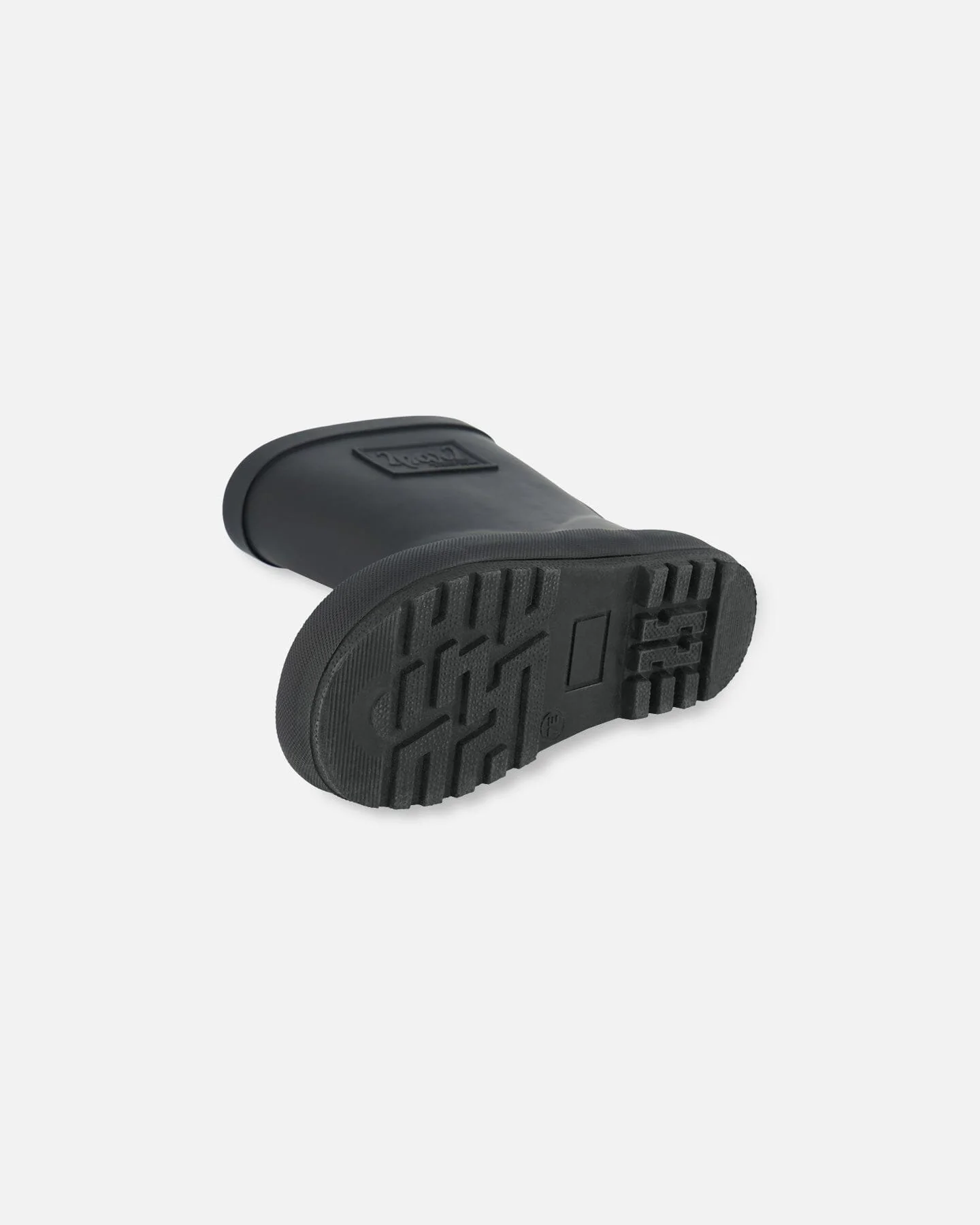 Rain Boots Black With Glitter